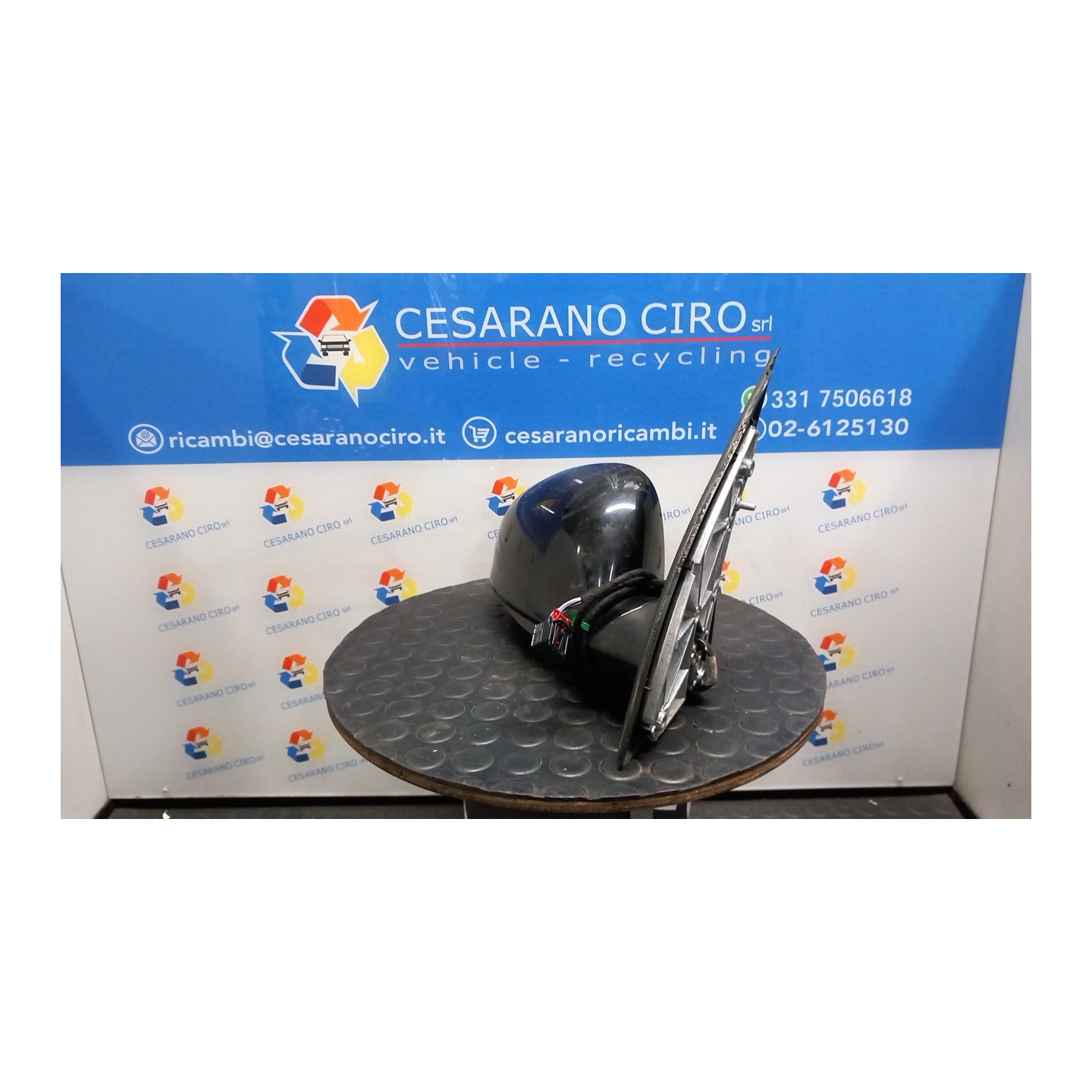 RETROVISORE EST. REGOLAZ. ELETTR. DX. 063 VOLKSWAGEN GOLF (1K) (10/03-12/09) BLF 1K1857508CN9B9