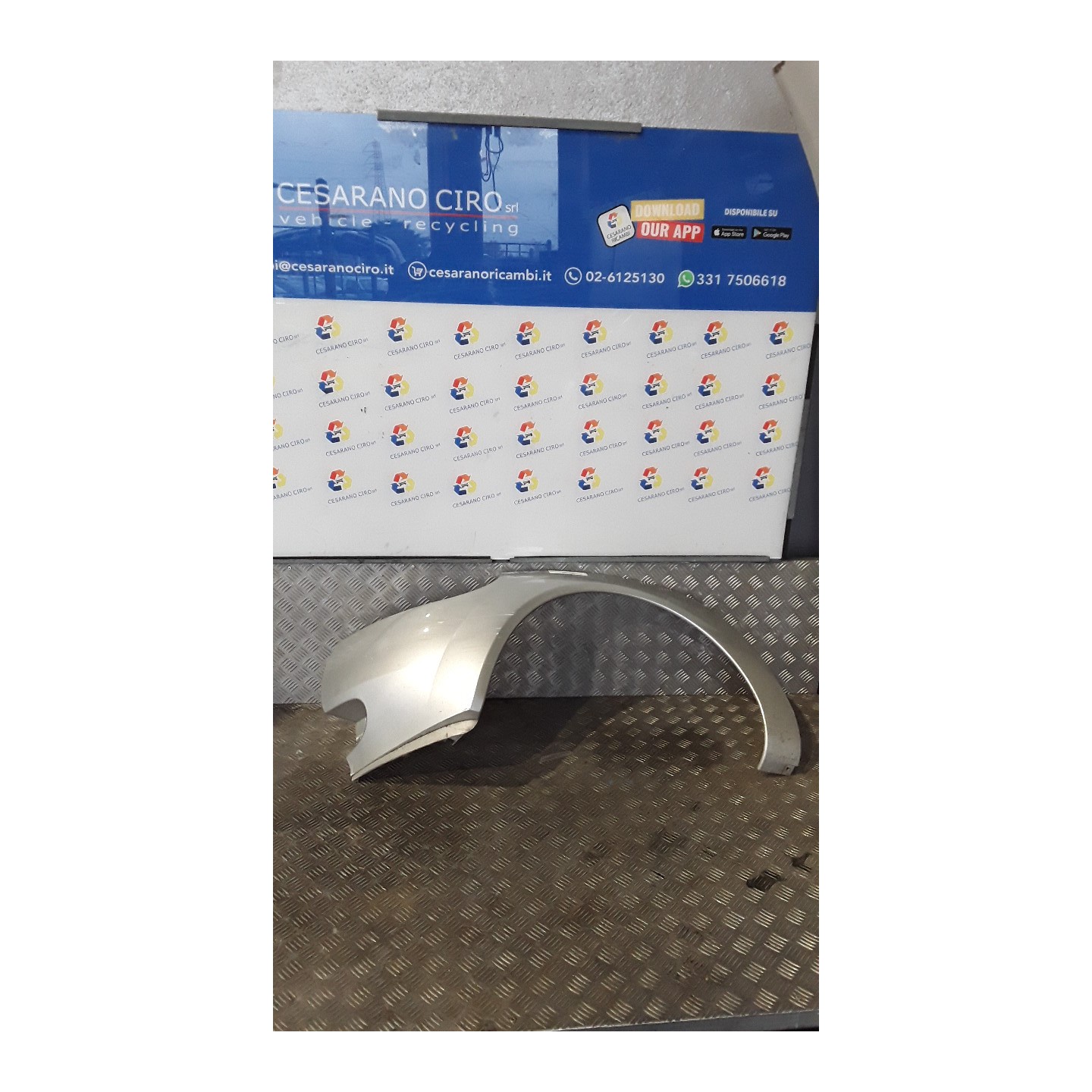 PARAURTI ANT. LAT. SX. 095 FORD KA (CCQ) (11/96-10/08) J4S 1370858