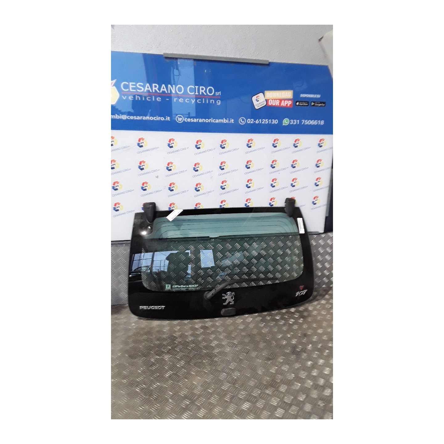 LUNOTTO TINTO E SOVRATINTO 114 PEUGEOT 107 (06/05-) 1KR 1607989480