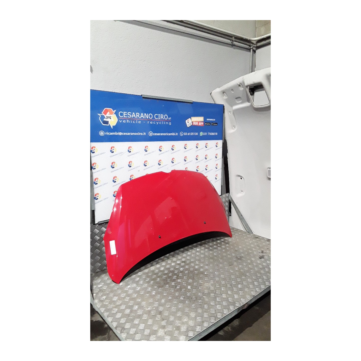 COFANO ANT. 120 OPEL AGILA (H08) (01/08-) D13A 93193047