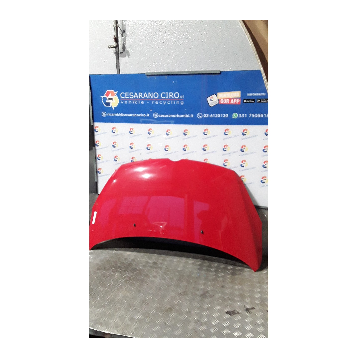 COFANO ANT. 120 OPEL AGILA (H08) (01/08-) D13A 93193047
