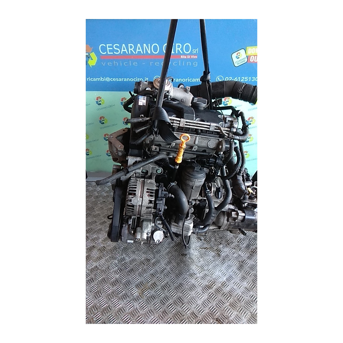 MOTORE SEMICOMPL. 002 VOLKSWAGEN FOX (5Z) (04/05-07/11) BNM 045100033Q