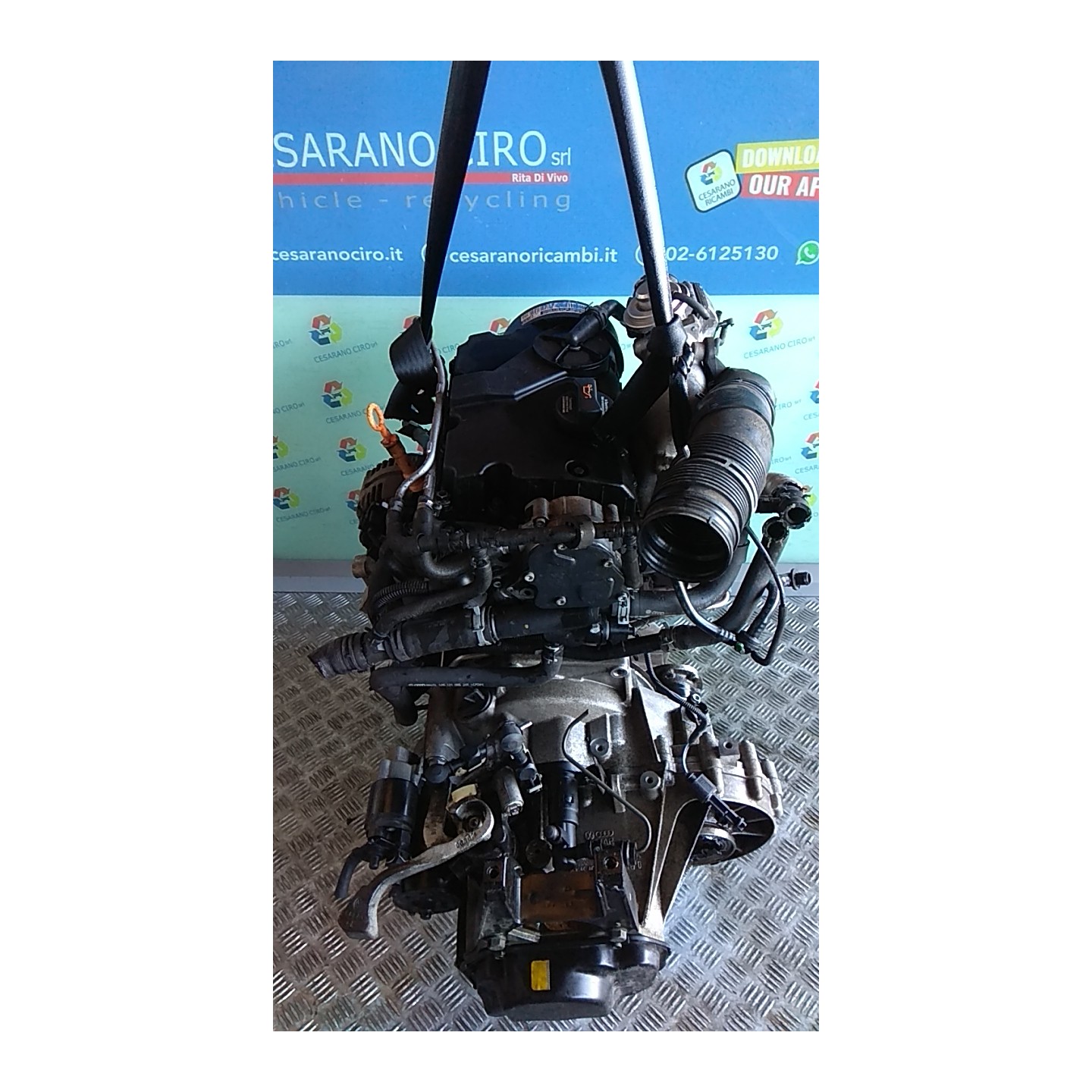 MOTORE SEMICOMPL. 002 VOLKSWAGEN FOX (5Z) (04/05-07/11) BNM 045100033Q