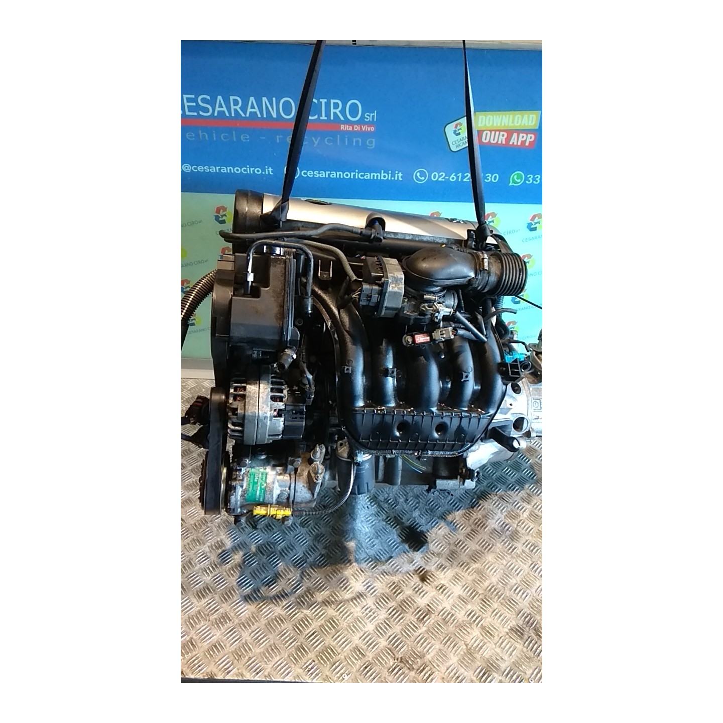 MOTORE SEMICOMPL. 022 PEUGEOT 206 (09/98-06/09) RFN 135HJ