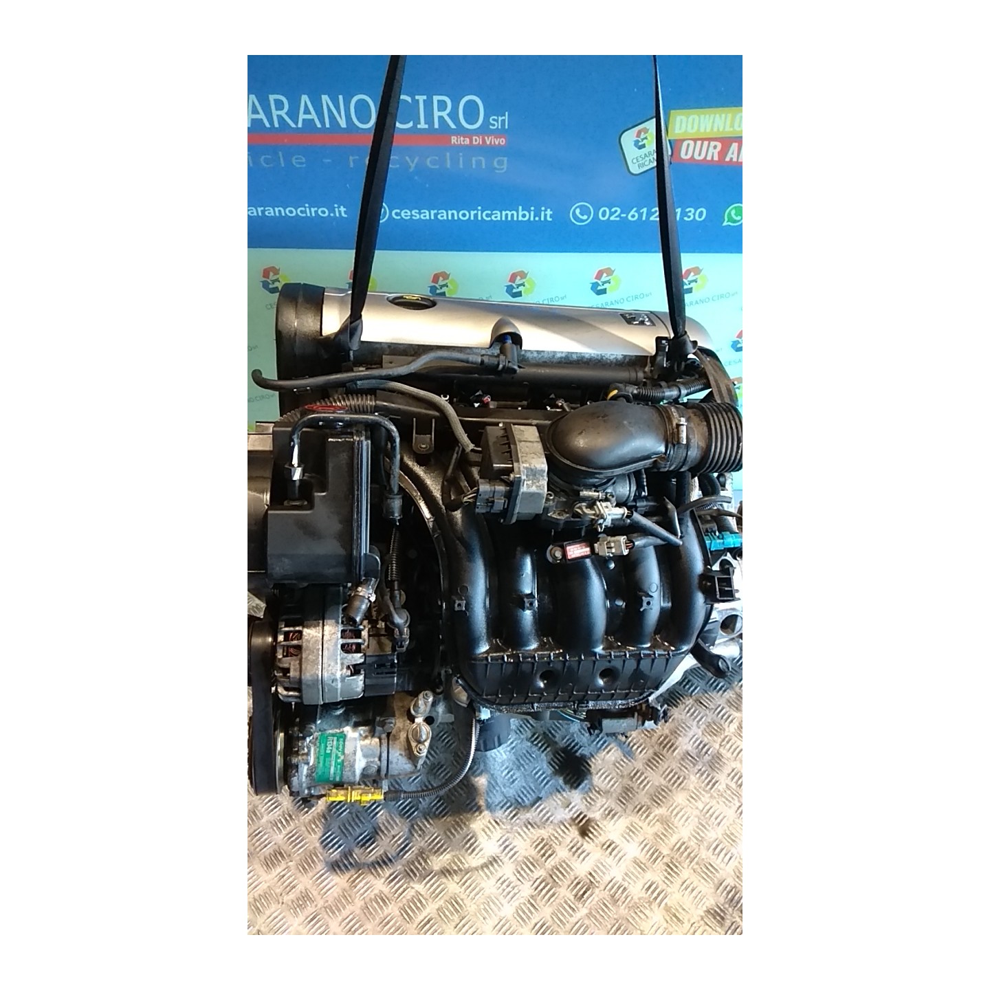 MOTORE SEMICOMPL. 022 PEUGEOT 206 (09/98-06/09) RFN 135HJ