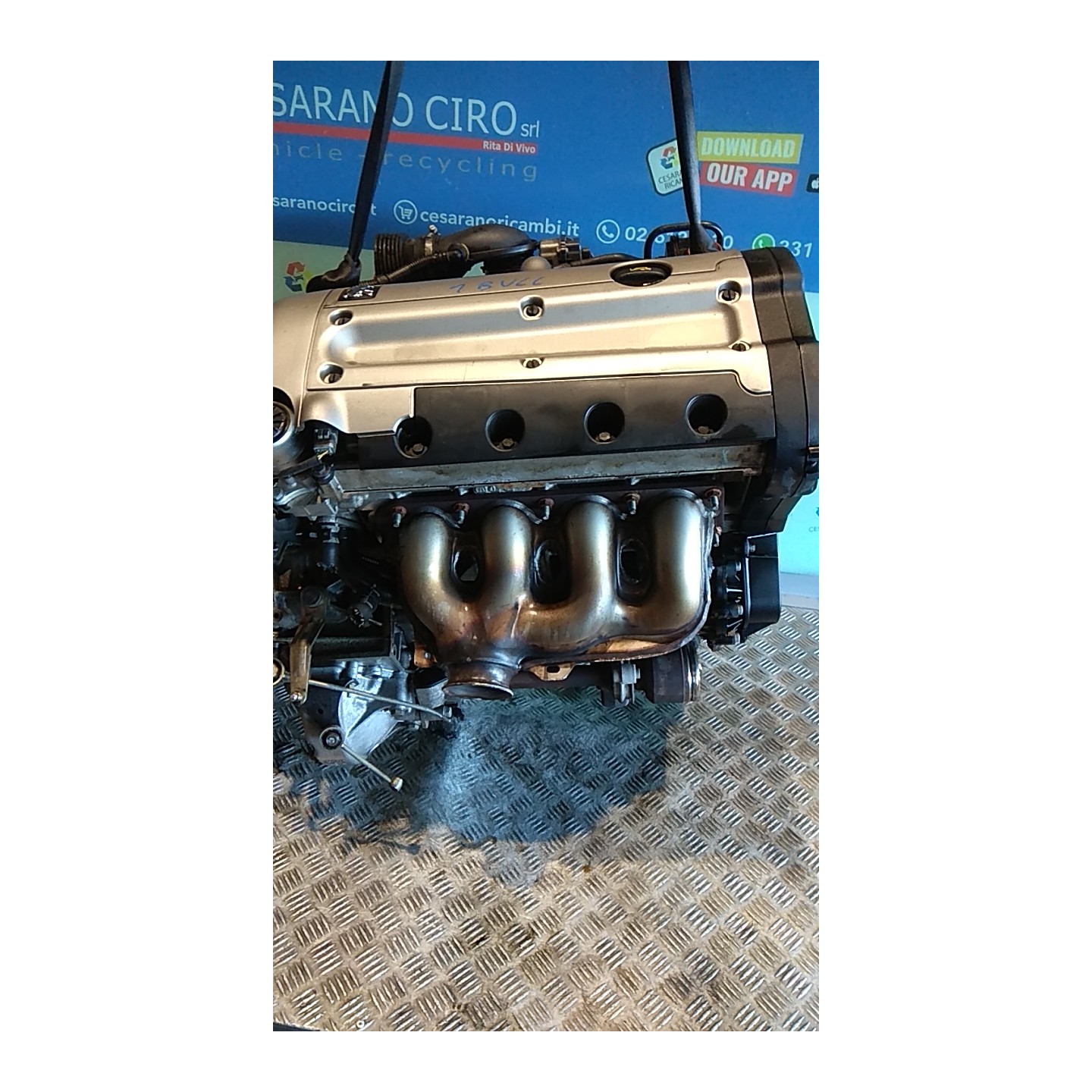 MOTORE SEMICOMPL. 022 PEUGEOT 206 (09/98-06/09) RFN 135HJ