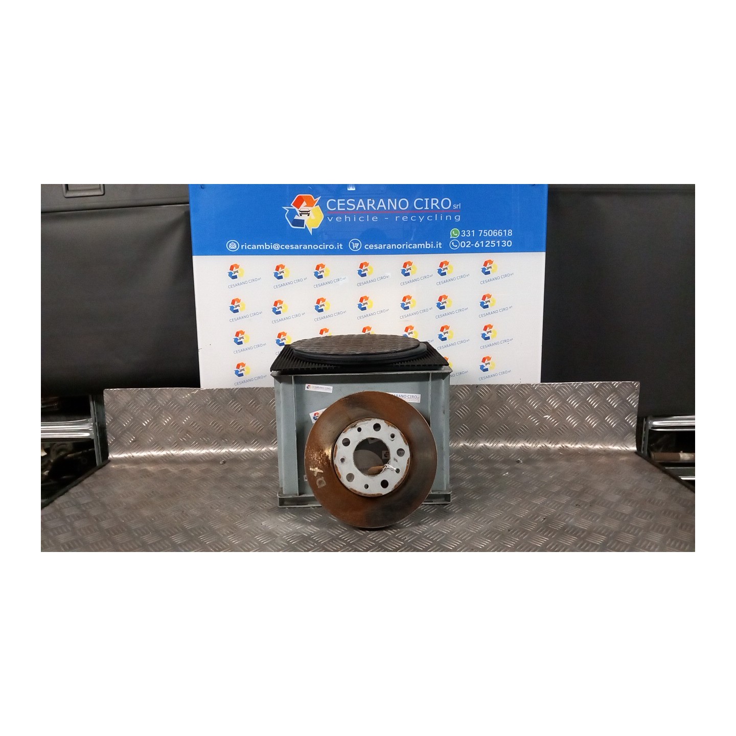 DISCO FRENO ANT. DX. 038 FIAT DUCATO (2J) (06/06-03/12) F1CE0481D 51728377