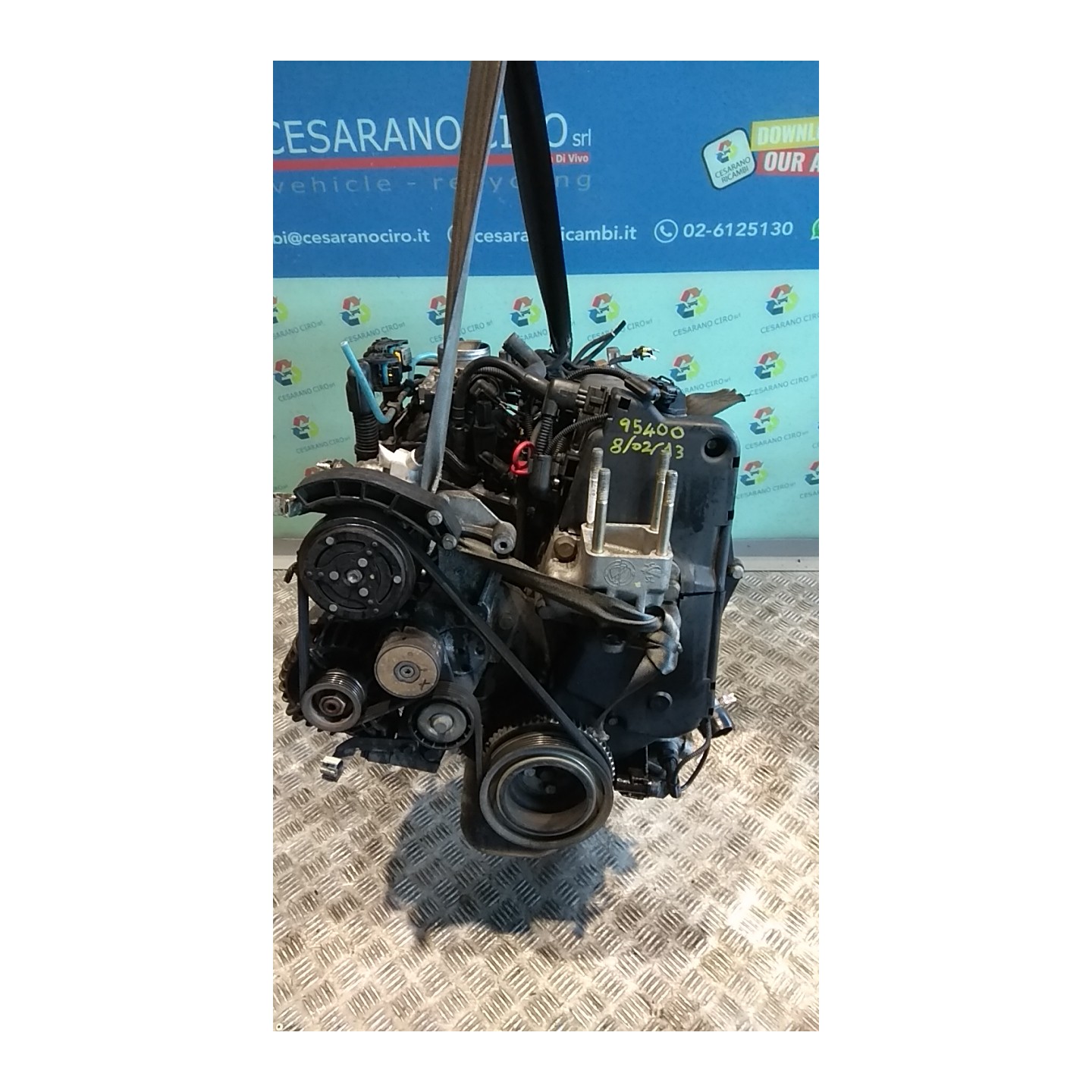 MOTORE SEMICOMPL. 067 FIAT PUNTO (1N/1P) (07/99-12/05) 188A4000 71719086