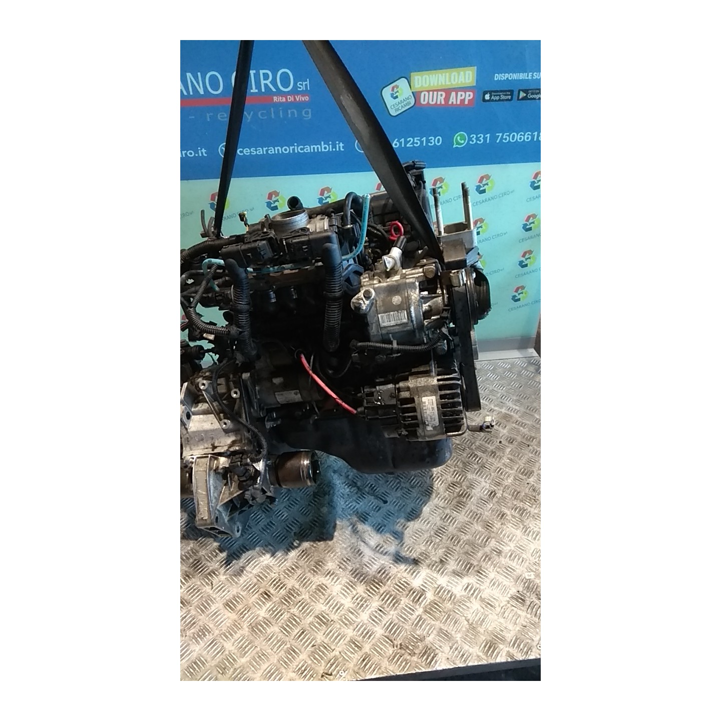 MOTORE SEMICOMPL. 067 FIAT PUNTO (1N/1P) (07/99-12/05) 188A4000 71719086