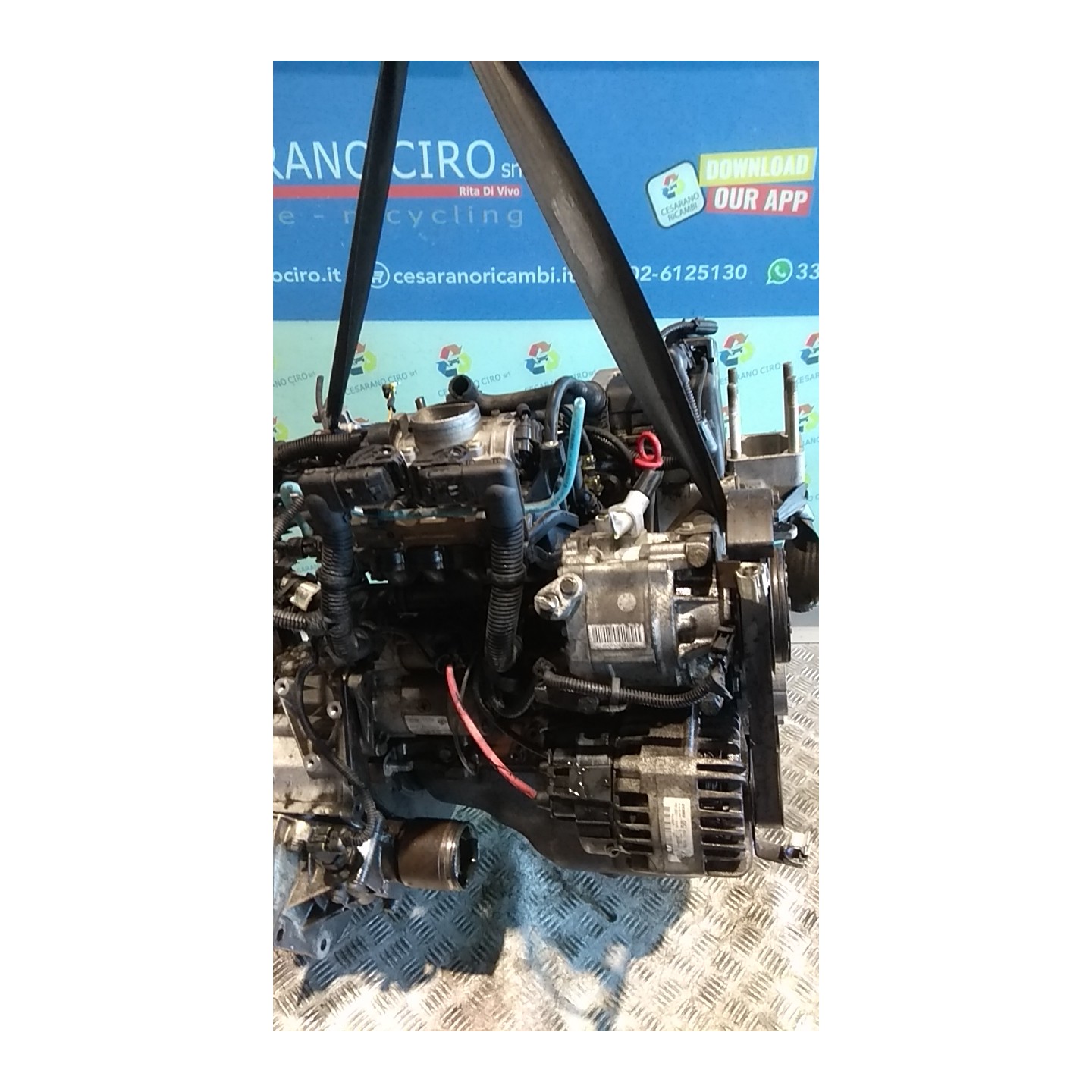 MOTORE SEMICOMPL. 067 FIAT PUNTO (1N/1P) (07/99-12/05) 188A4000 71719086