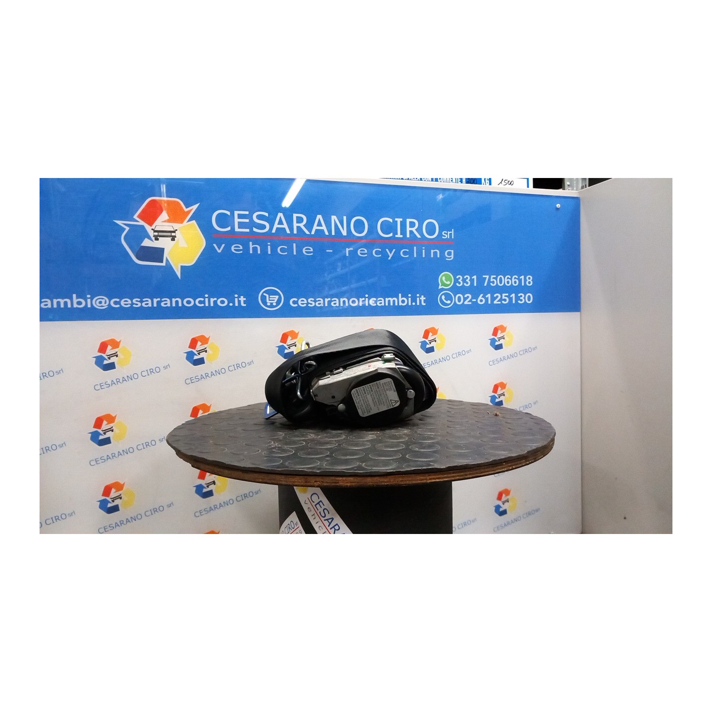 CINTURA DI SICUREZZA ANT. SX. 106 FORD C-MAX (CB7) (09/10-05/15) T1DB 1687778
