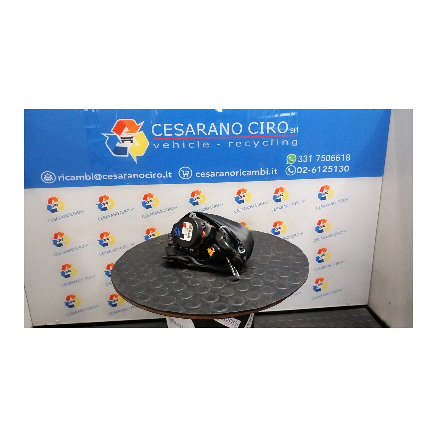CINTURA DI SICUREZZA ANT. SX. 106 FORD C-MAX (CB7) (09/10-05/15) T1DB 1687778