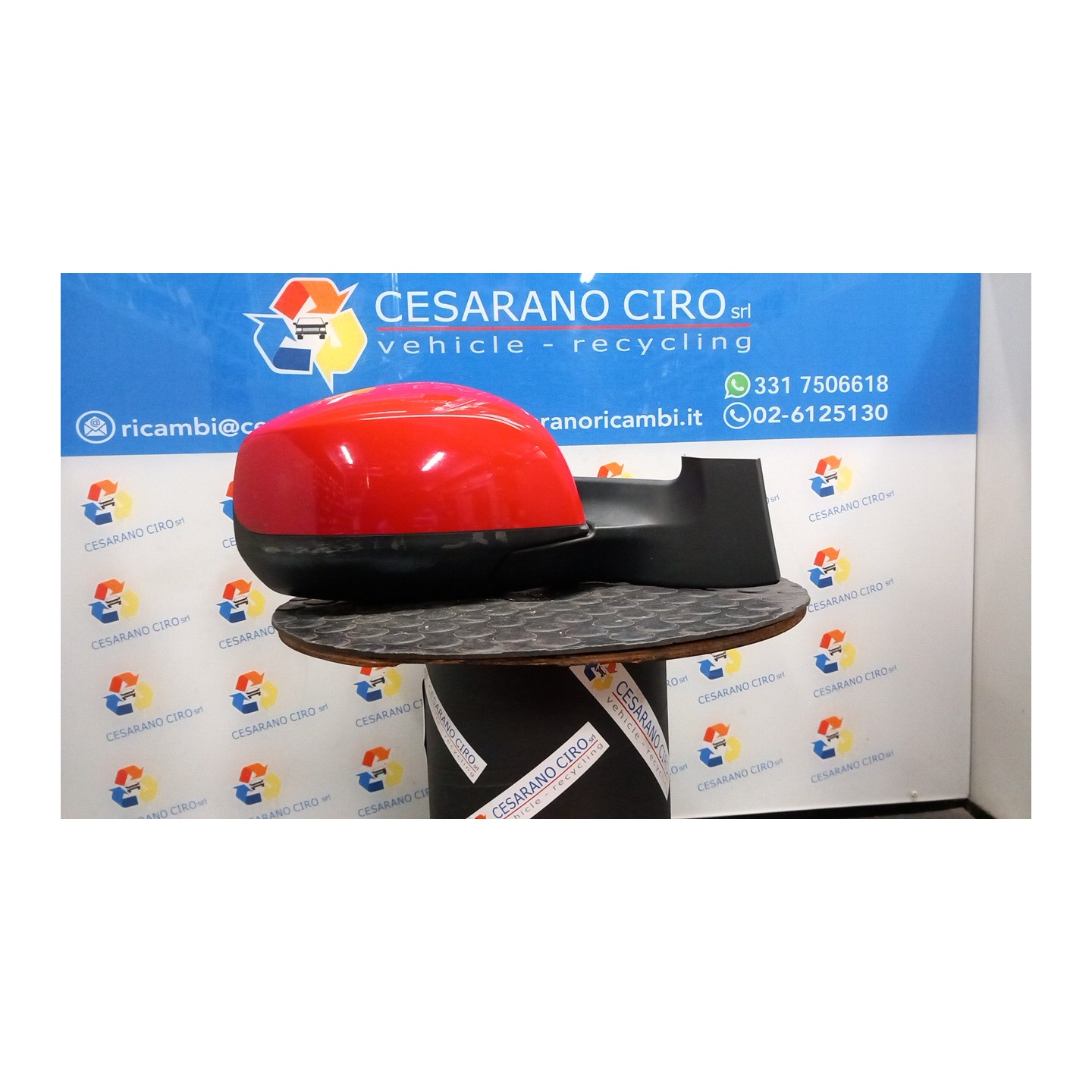 RETROVISORE EST. REGOLAZ. ELETTR. DX. 118 OPEL AGILA (H08) (01/08-) K12B 93196282
