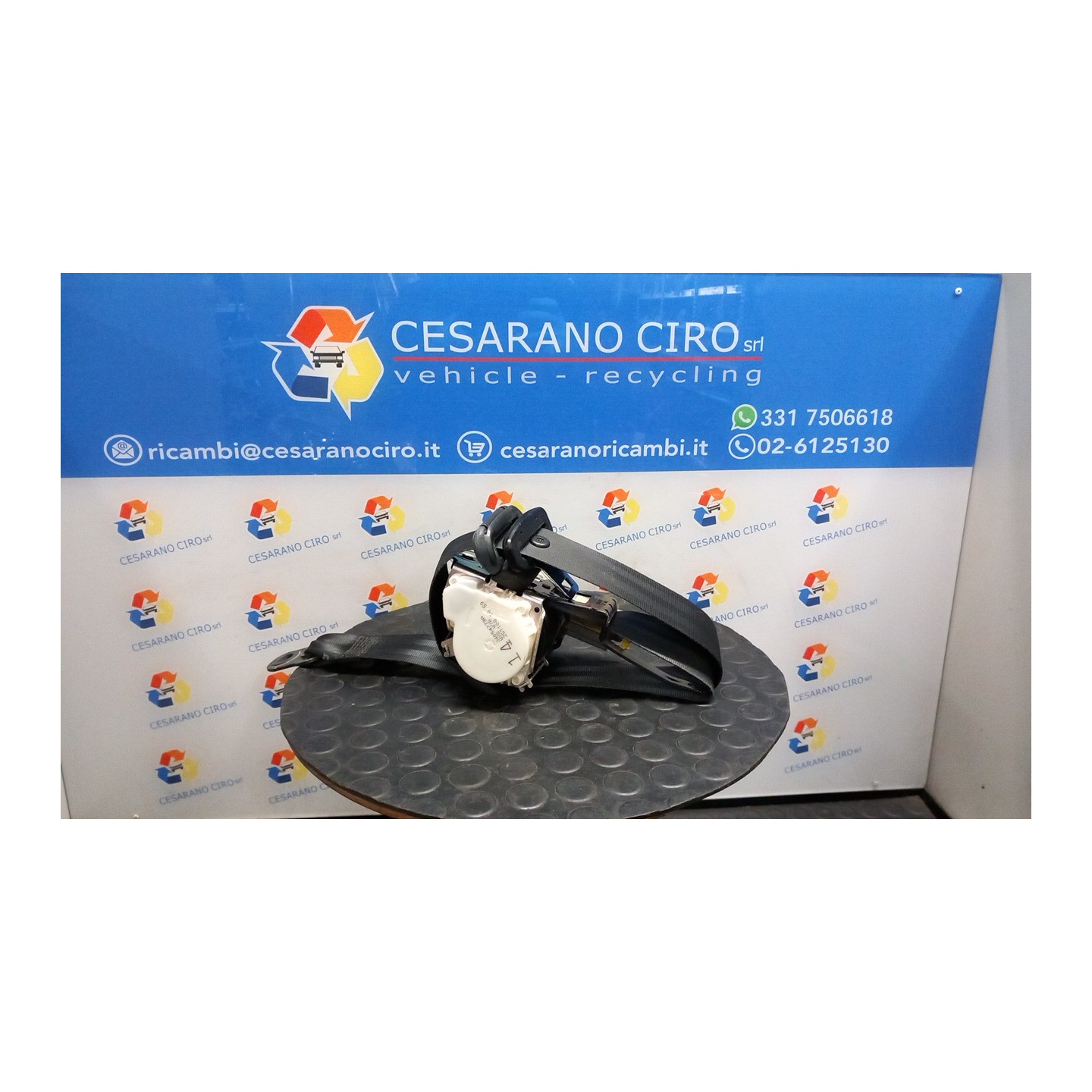 CINTURA DI SICUREZZA ANT. SX. 124 FORD FIESTA (CB1) (09/08-10/13) STJA 1813030