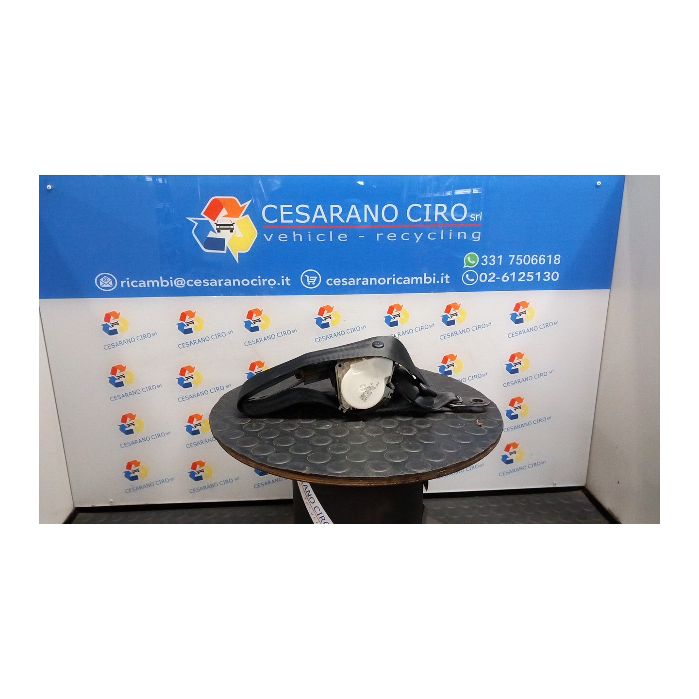 CINTURA DI SICUREZZA ANT. DX. 125 FORD FIESTA (CB1) (09/08-10/13) STJA 1574687