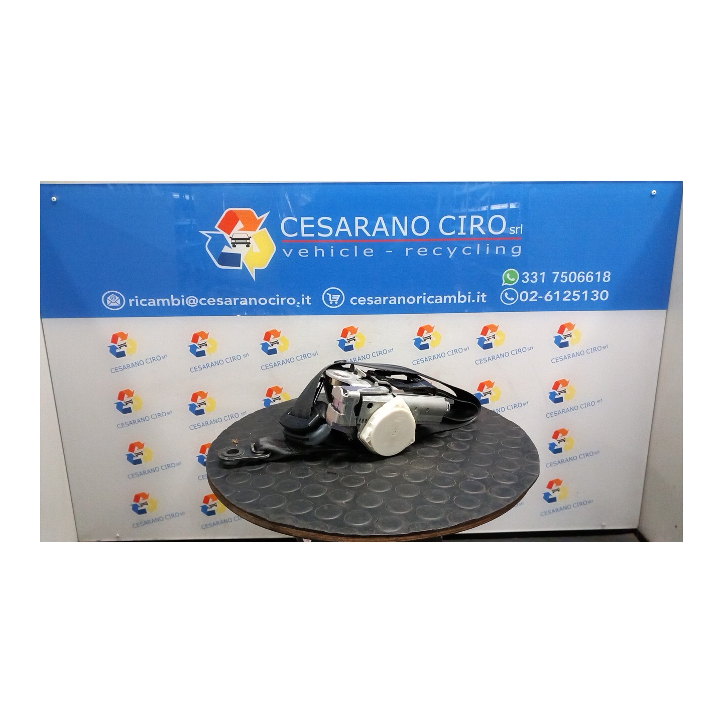 CINTURA DI SICUREZZA ANT. DX. 125 FORD FIESTA (CB1) (09/08-10/13) STJA 1574687