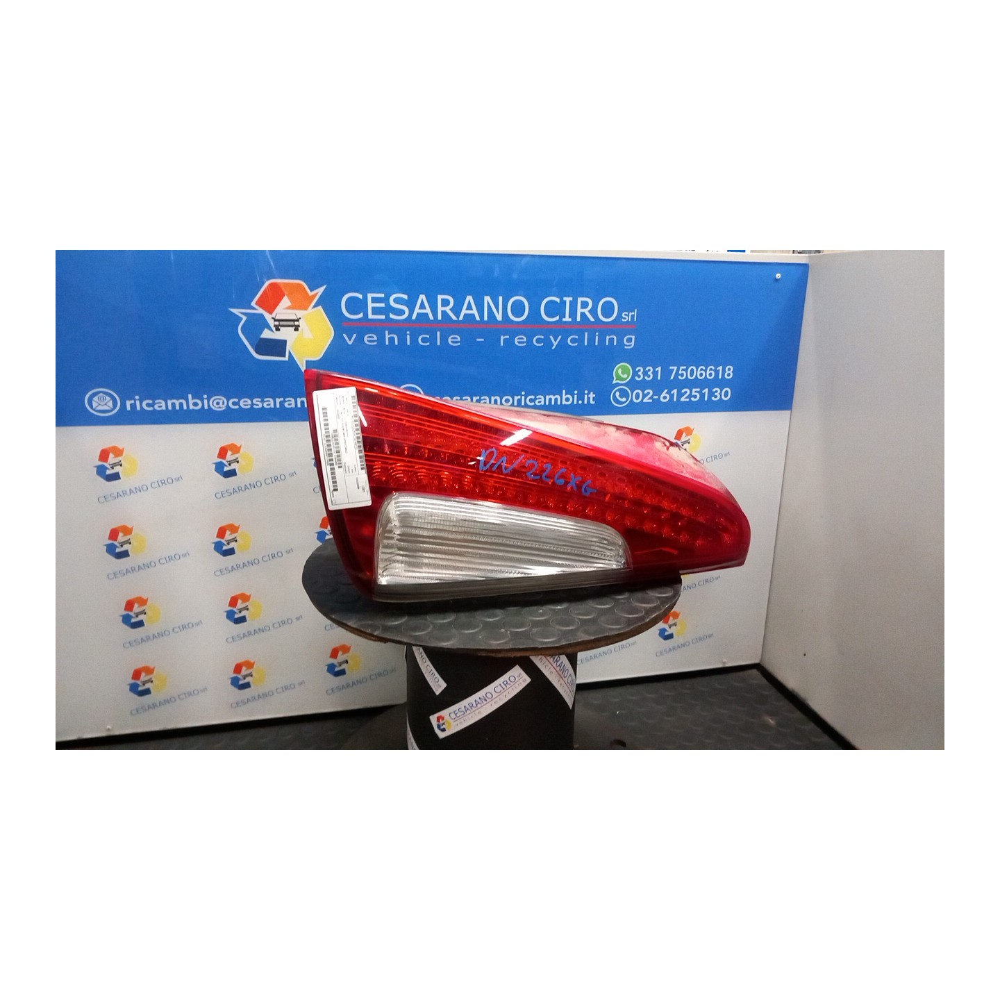 FANALE POST. DX. 132 LANCIA MUSA (TJ) (10/07-02/11) 188A9000 51884858
