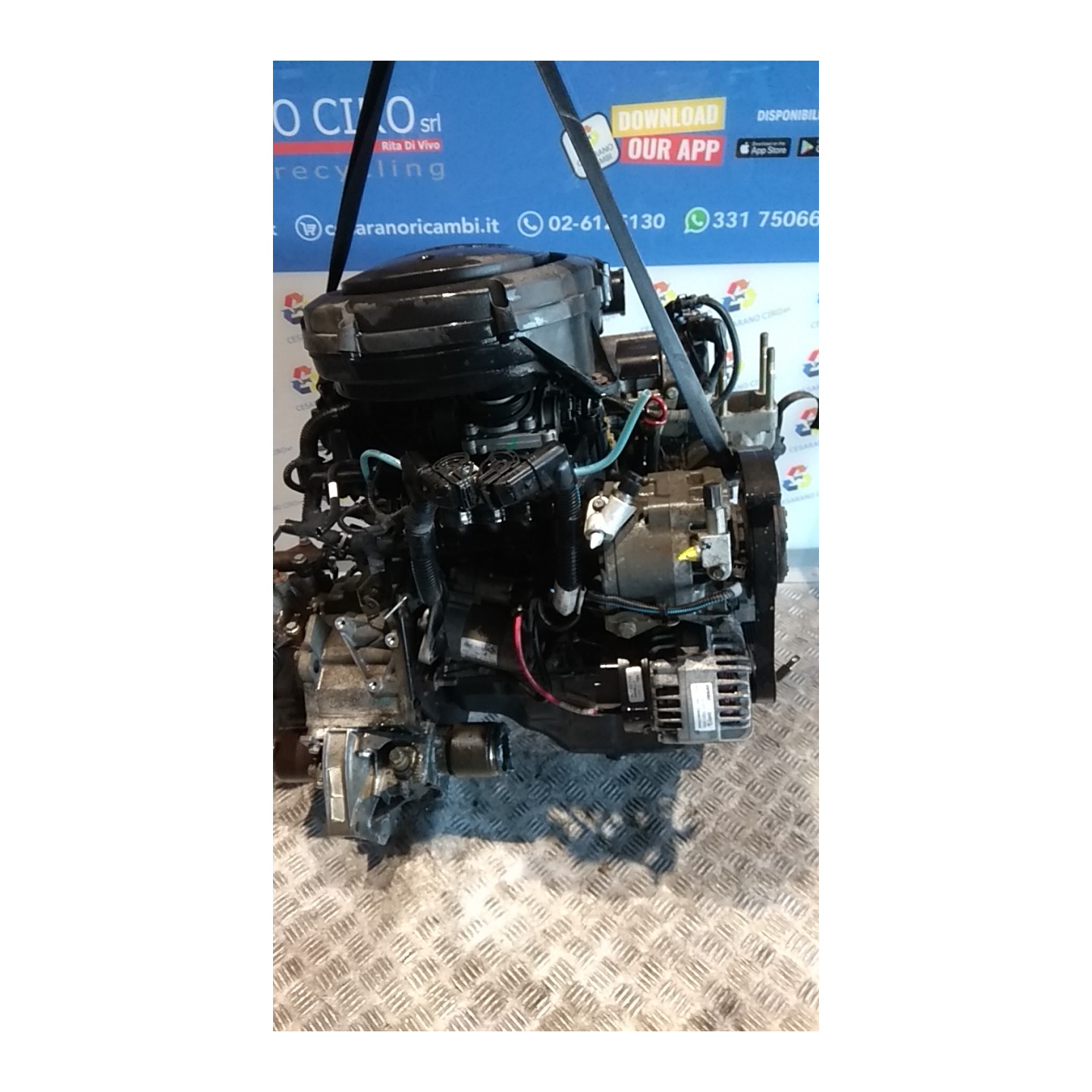 MOTORE SEMICOMPL. 138 FIAT PUNTO (1N/1P) (07/99-12/05) 188A4000 71719086