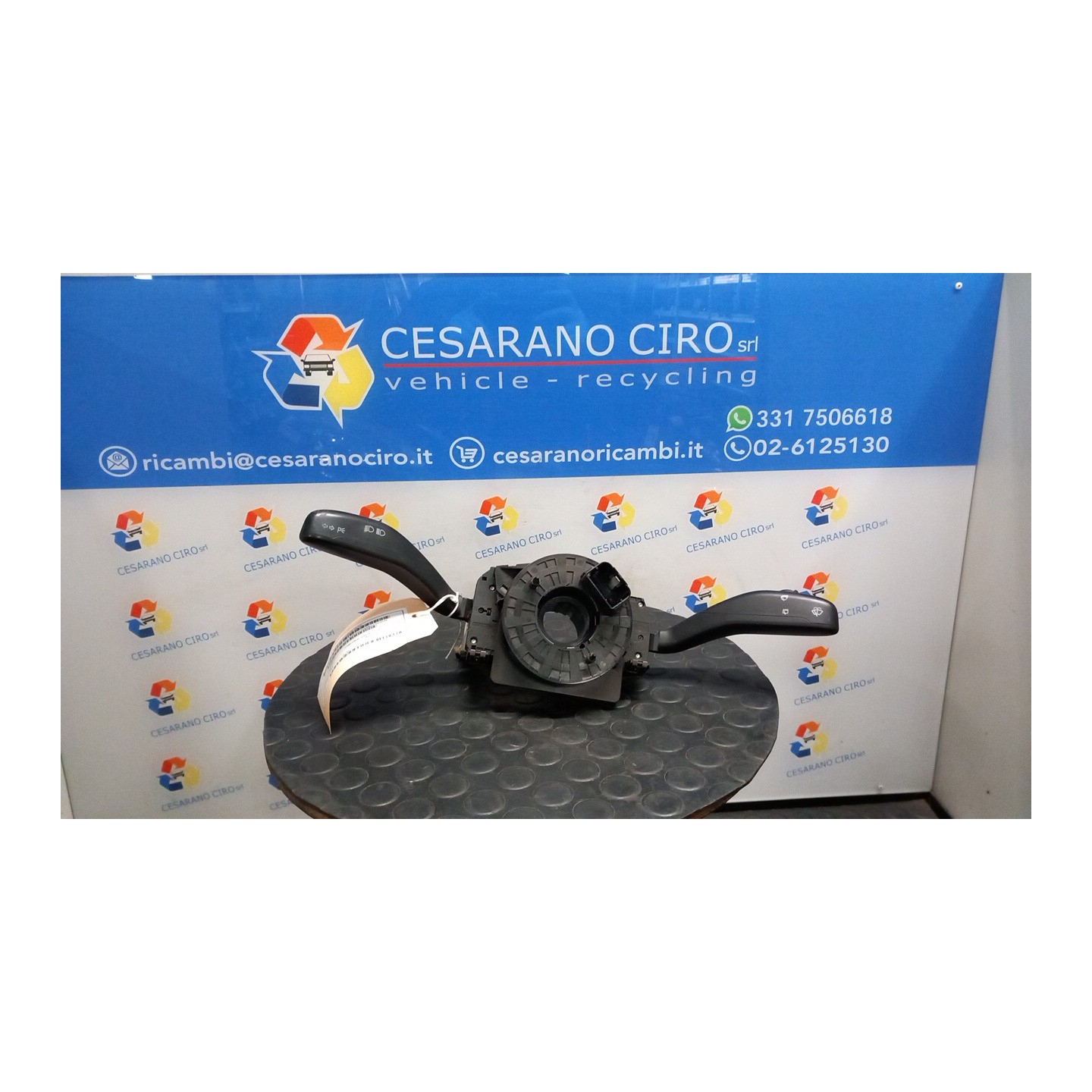 BLOCCO COMANDO VOLANTE LUCI C/COM.TERGI 140 VOLKSWAGEN POLO (9N) (04/05-) BZG 6Q0953513D9B9