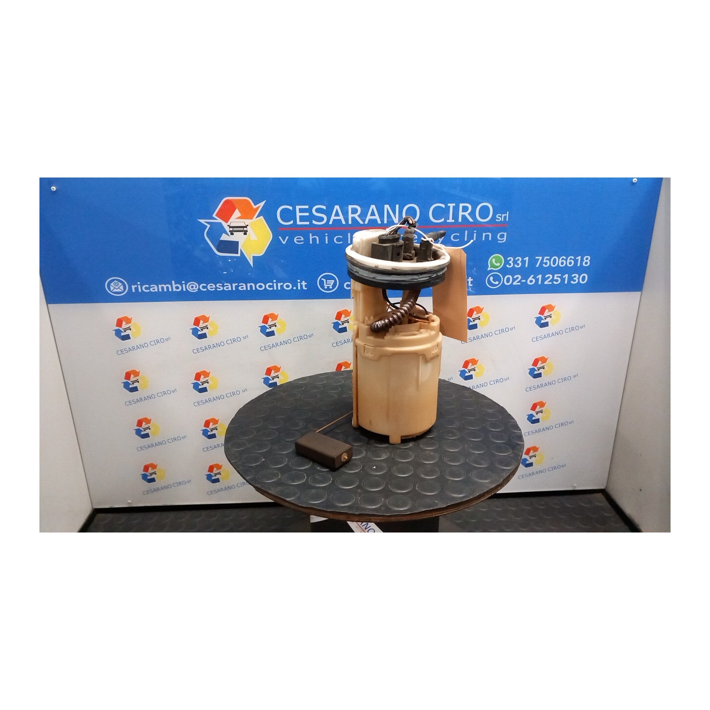 POMPA CARBURANTE C/TRASDUTTORE (GALLEGGIANTE) 142 VOLKSWAGEN POLO (9N) (04/05-) BZG 6Q0919051F