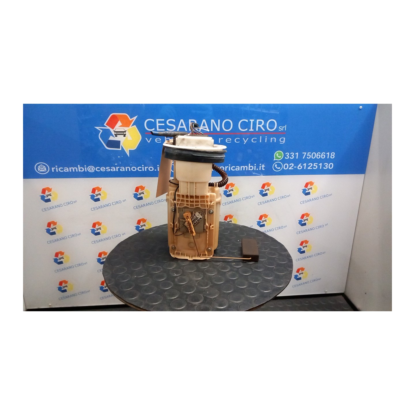 POMPA CARBURANTE C/TRASDUTTORE (GALLEGGIANTE) 142 VOLKSWAGEN POLO (9N) (04/05-) BZG 6Q0919051F
