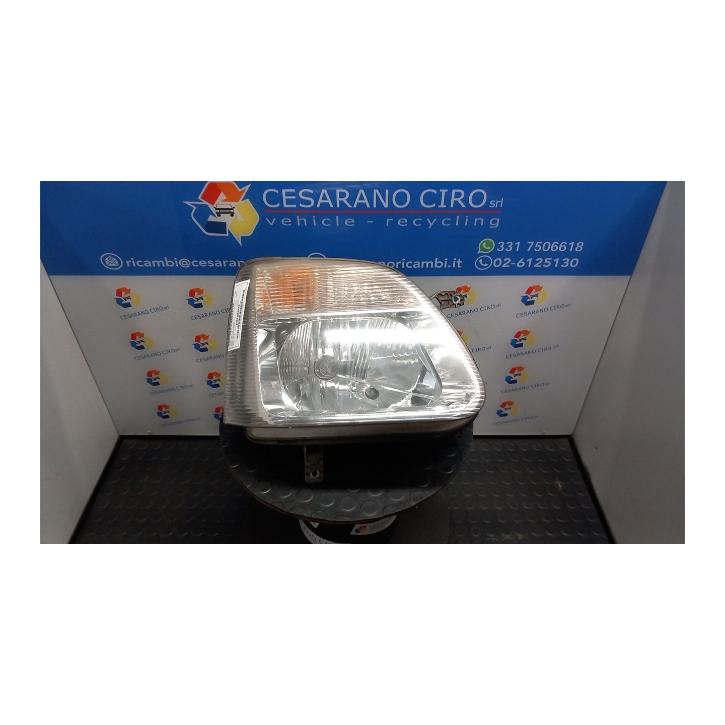 PROIETTORE T.3G000001- DX. 157 OPEL AGILA (H00) (04/00-09/04) Z10XE 9212206