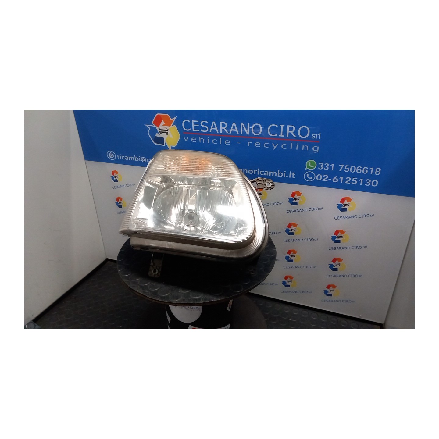 PROIETTORE T.3G000001- DX. 157 OPEL AGILA (H00) (04/00-09/04) Z10XE 9212206