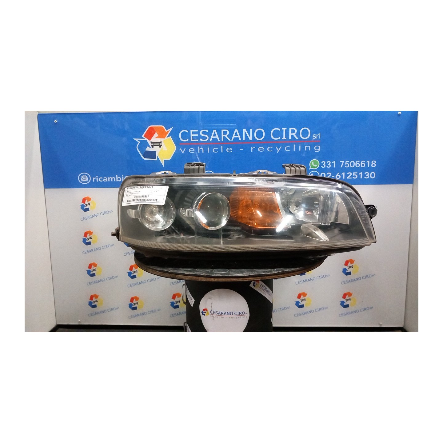 PROIETTORE DX. 179 FIAT PUNTO (1N/1P) (07/99-12/05) 188A4000 46814548