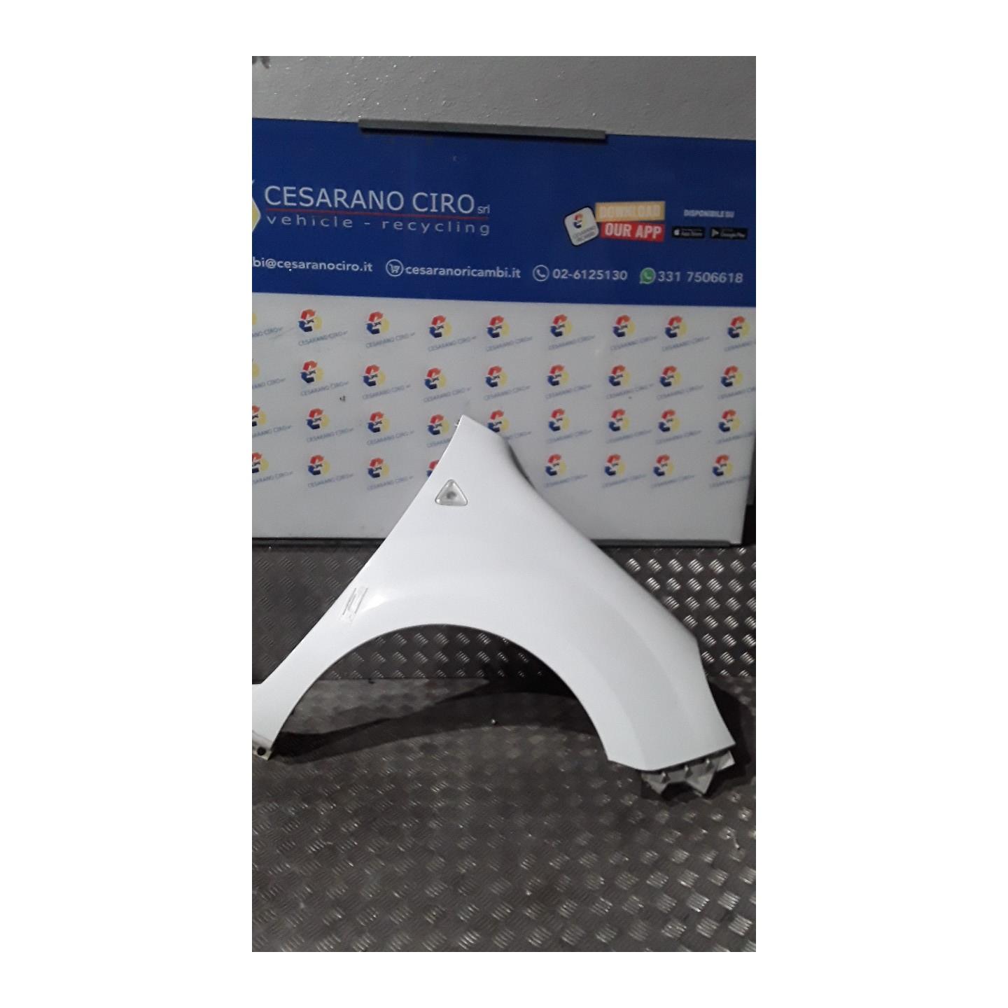PARAFANGO ANT. DX. 182 RENAULT KANGOO (01/08-) K9KD8 7701478212