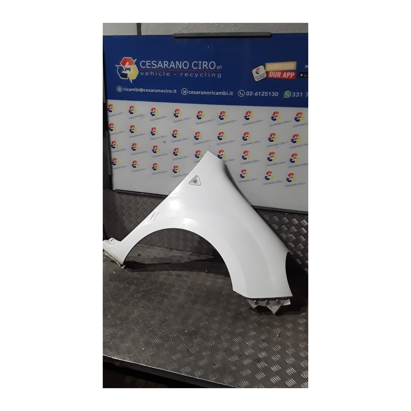 PARAFANGO ANT. DX. 182 RENAULT KANGOO (01/08-) K9KD8 7701478212