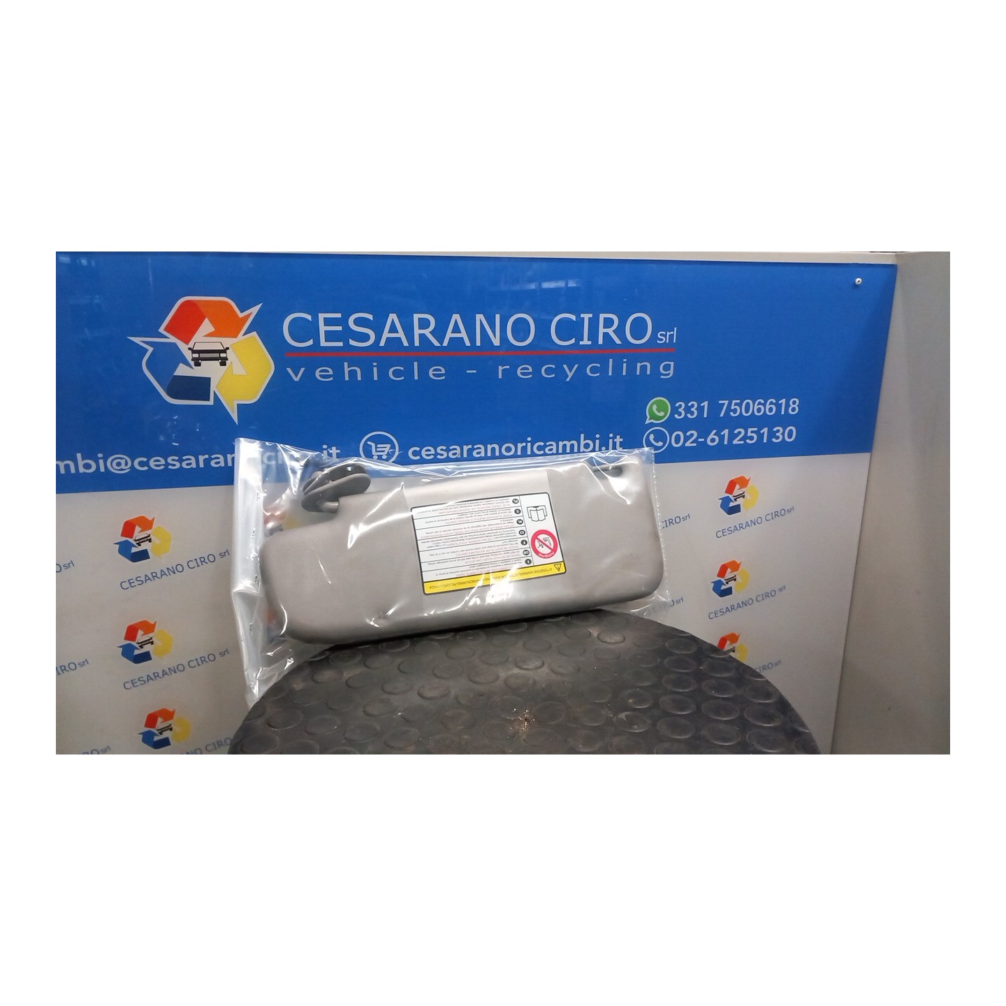 ALETTA PARASOLE PARABREZZA DX. 019 ALFA ROMEO GIULIETTA (X7) (03/10-10/13) 198A4000 156094658