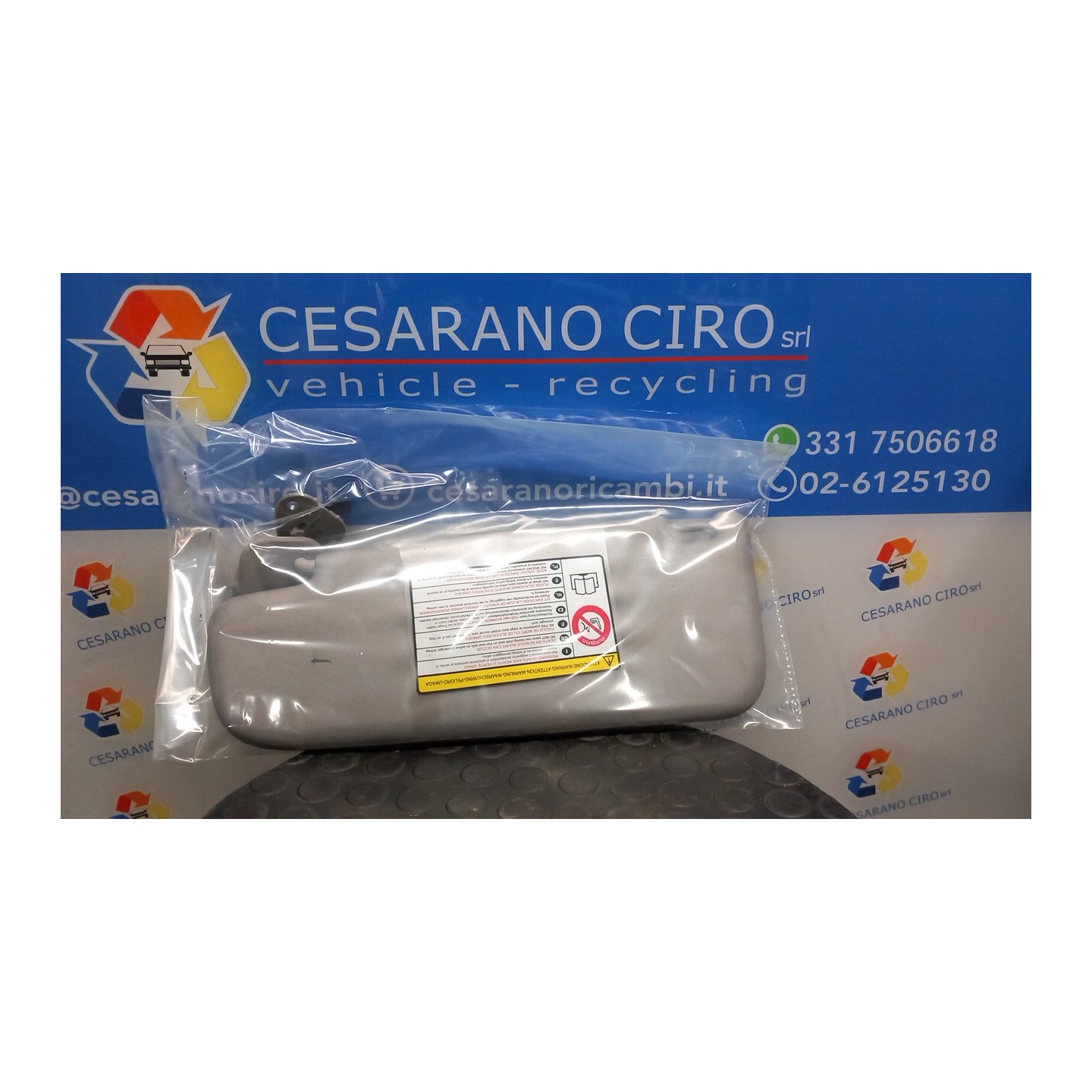ALETTA PARASOLE PARABREZZA DX. 052 ALFA ROMEO GIULIETTA (X7) (03/10-10/13) 940A5000 156094658