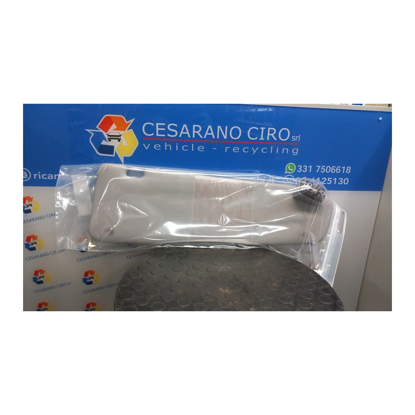 ALETTA PARASOLE PARABREZZA DX. 043 CITROEN JUMPER FURGONE (06/06-) 4HV 1679842280