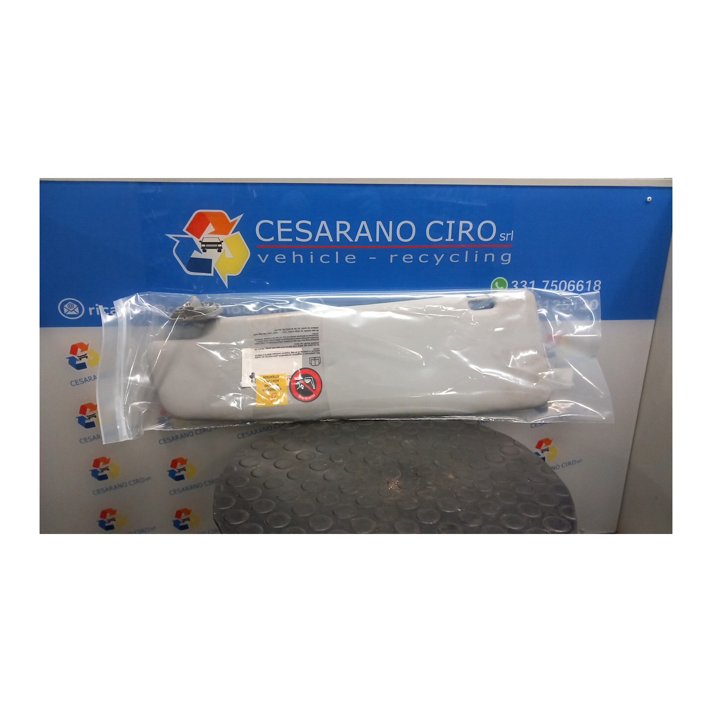 ALETTA PARASOLE PARABREZZA SX. 064 FIAT DUCATO (2J) (06/06-03/12) F1CE0481D 735536309