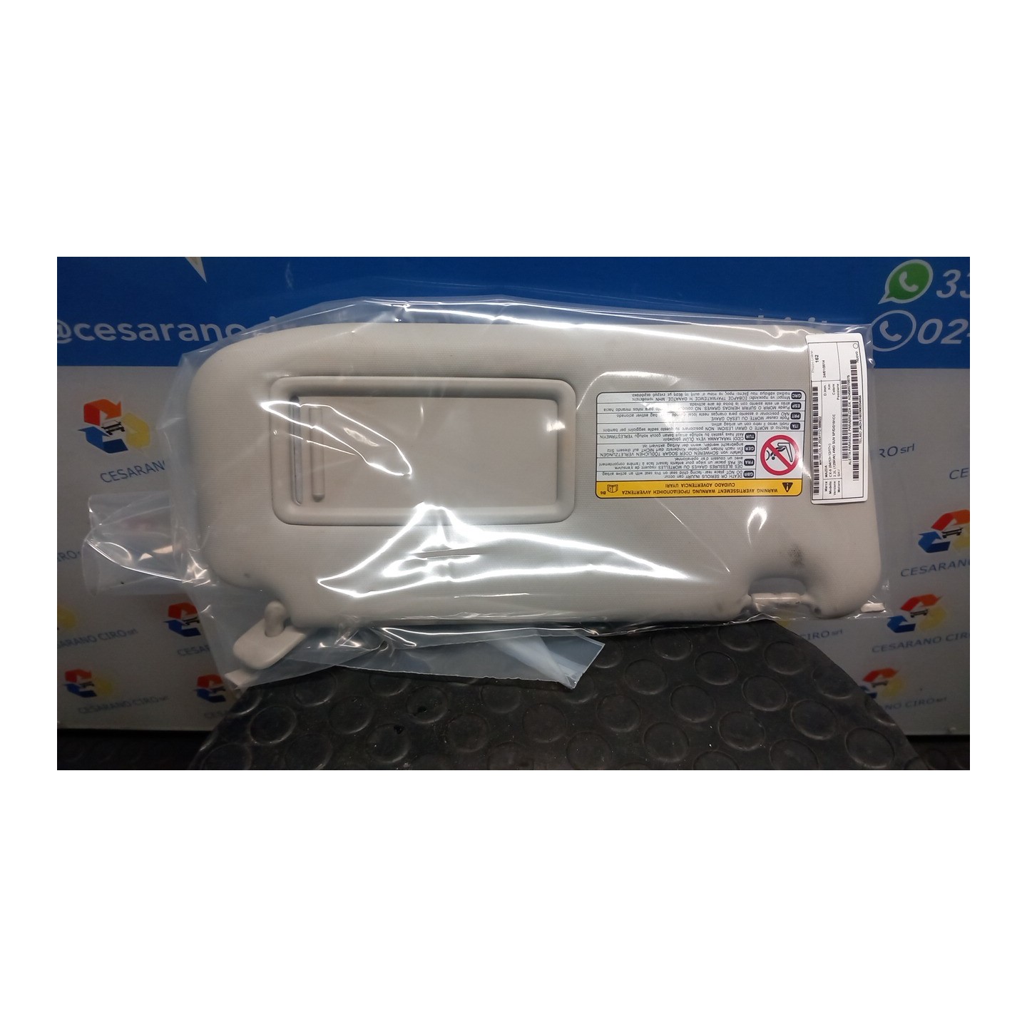 ALETTA PARASOLE PARABREZZA DX. 022 MAZDA CX-5 (04/12-12/17) SH KD4569270B75