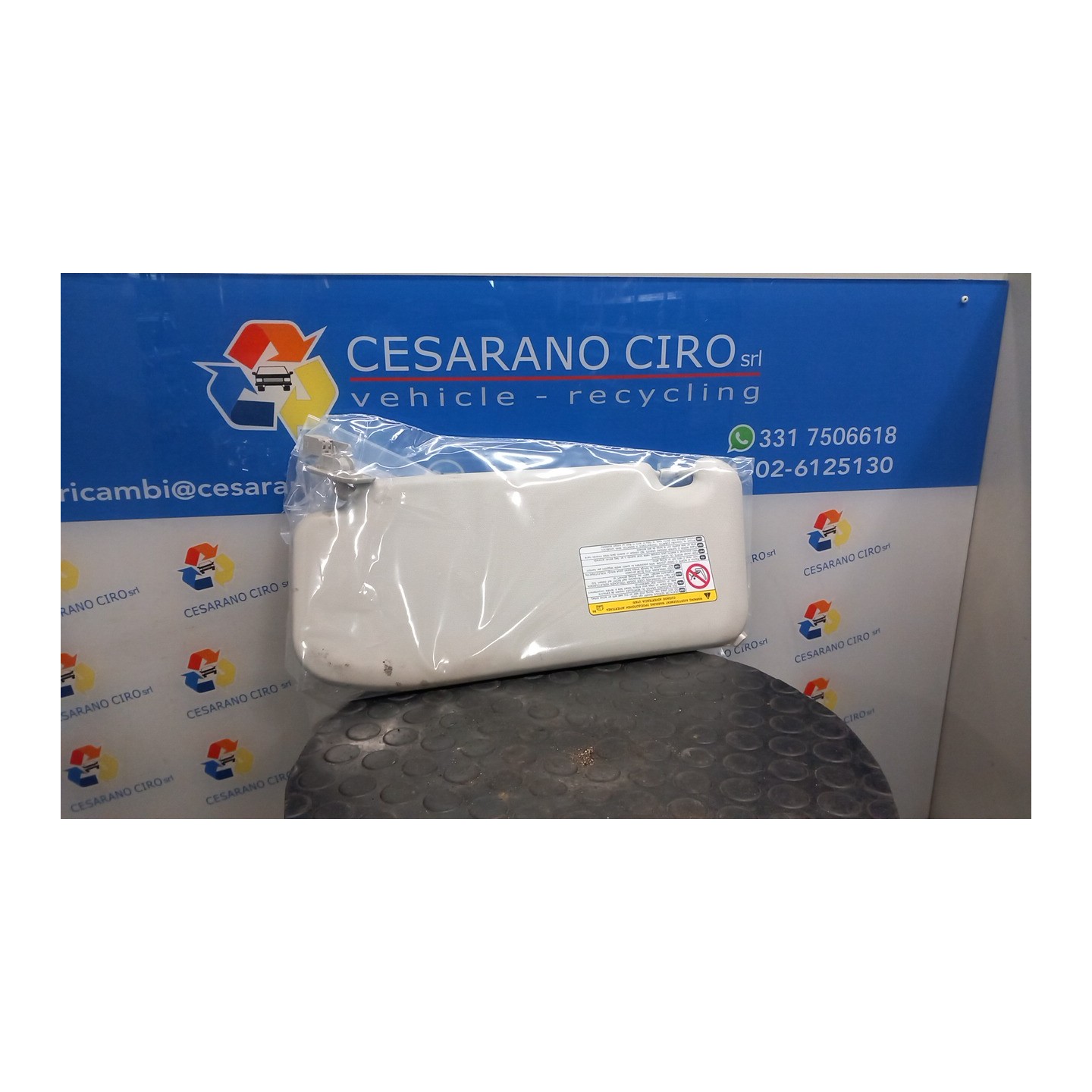 ALETTA PARASOLE PARABREZZA DX. 022 MAZDA CX-5 (04/12-12/17) SH KD4569270B75