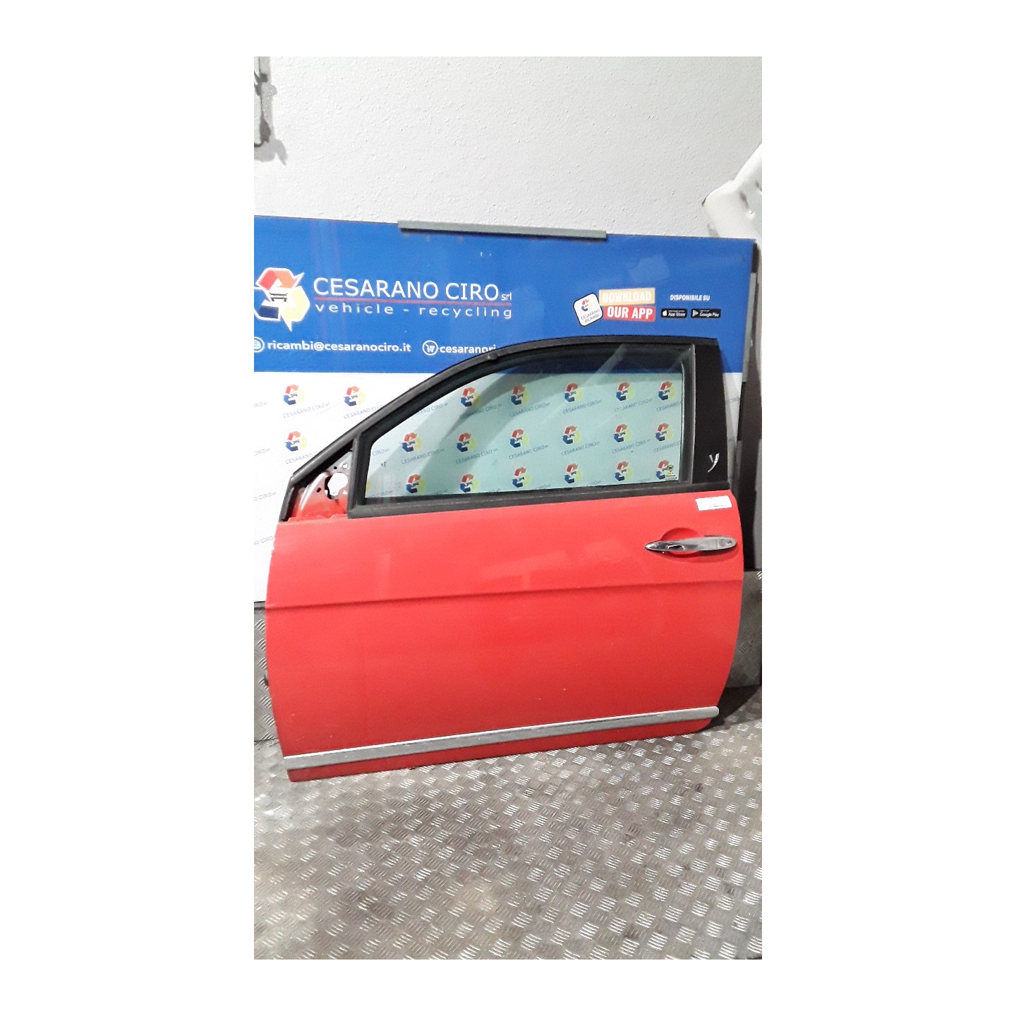 PORTA ANT. SX. 097 LANCIA YPSILON (TE) (06/03-09/06) 188A4000 51703011