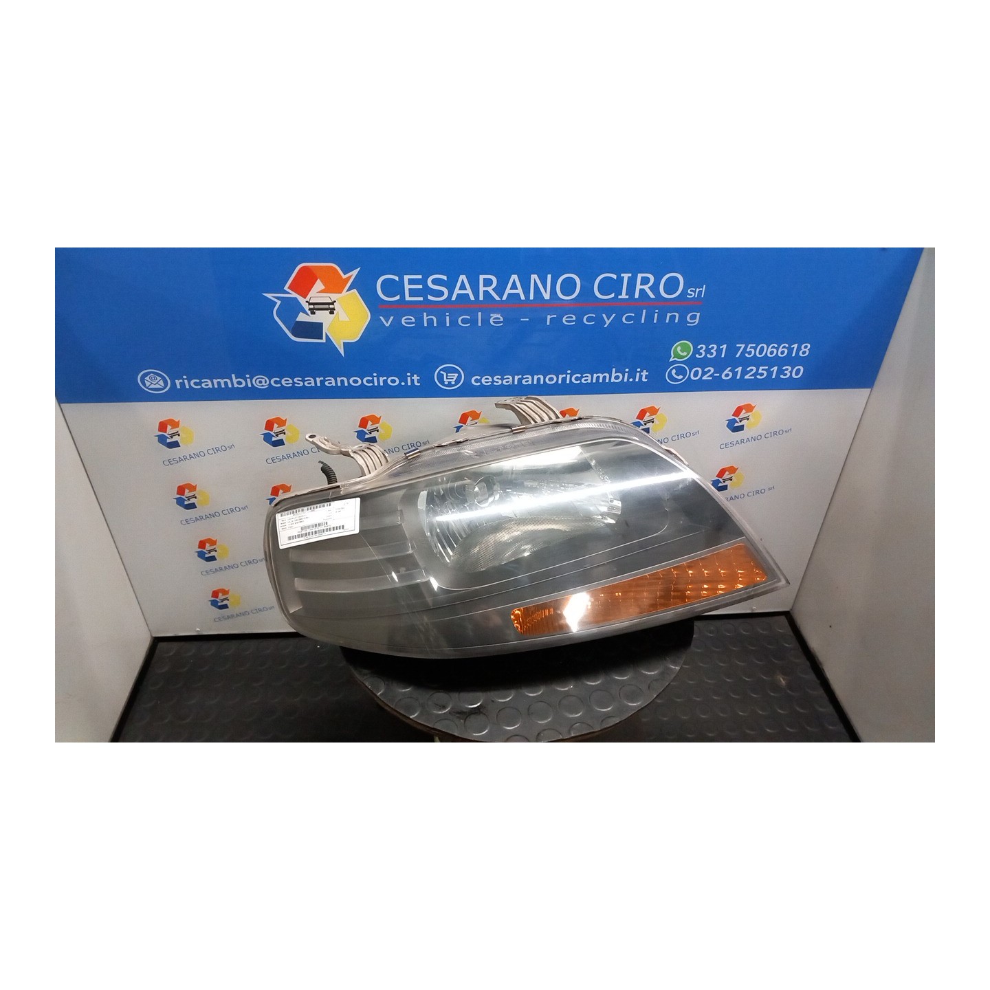 PROIETTORE T.2004125718 DX. 001 CHEVROLET (DAEWOO) KALOS (T200) (09/02-01/05) F14S3 96540152