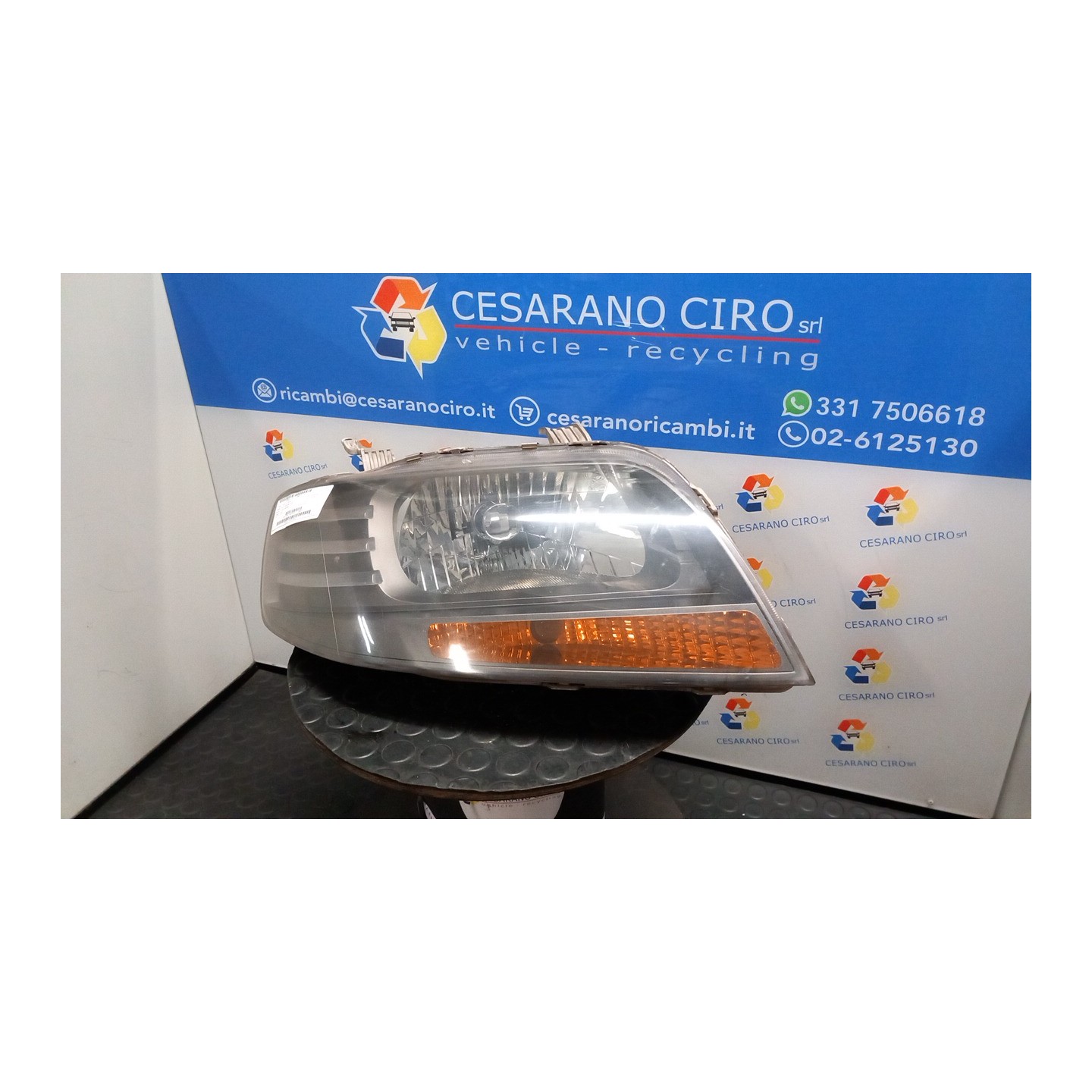 PROIETTORE T.2004125718 DX. 001 CHEVROLET (DAEWOO) KALOS (T200) (09/02-01/05) F14S3 96540152