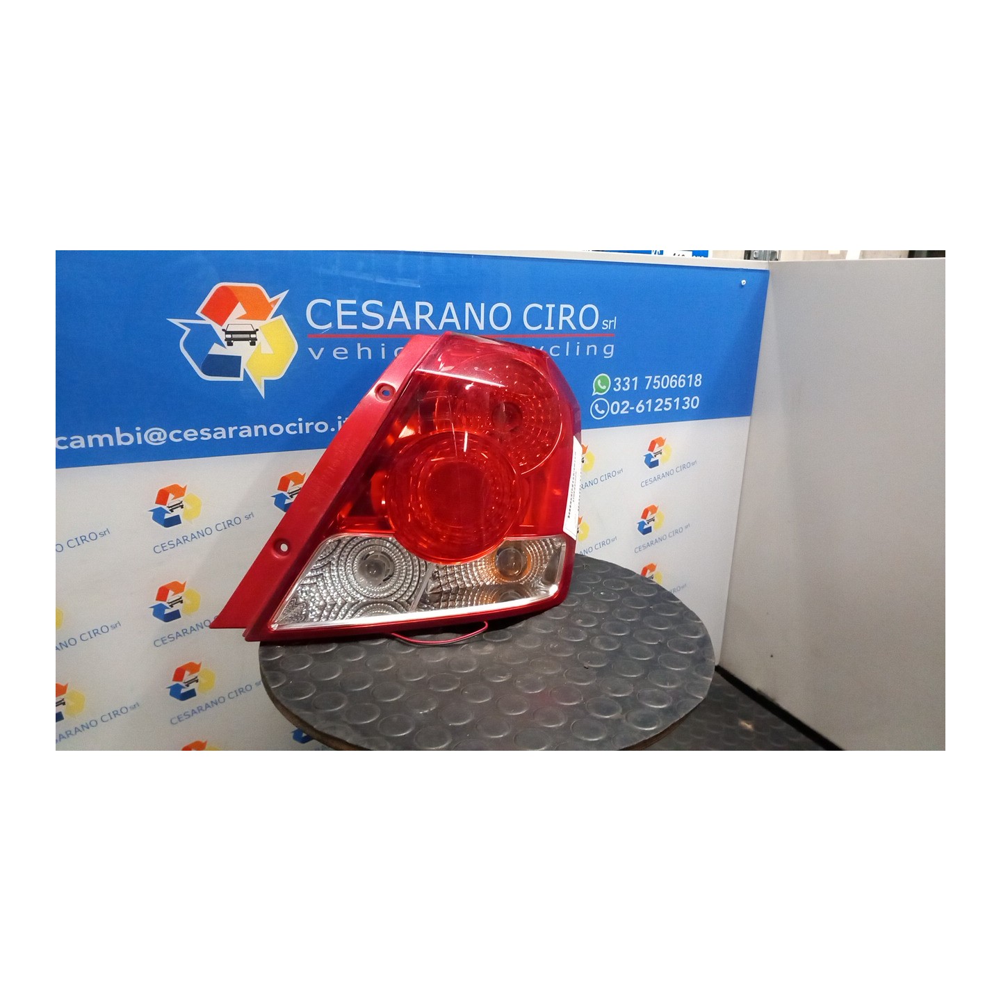 FANALE POST. DX. 007 CHEVROLET (DAEWOO) KALOS (T200) (09/02-01/05) F14S3 96540269