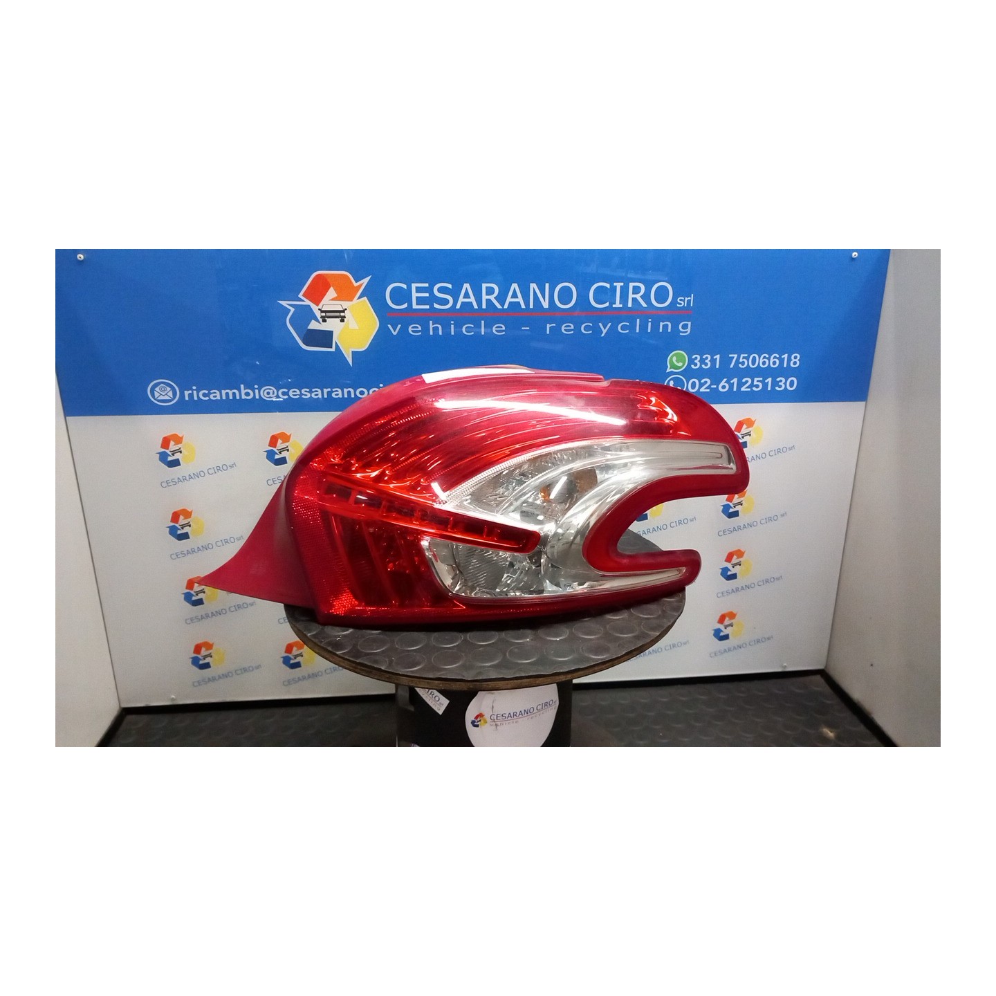 FANALE POST. DX. 008 PEUGEOT 208 (01/12-11/15) HM01 9672628380