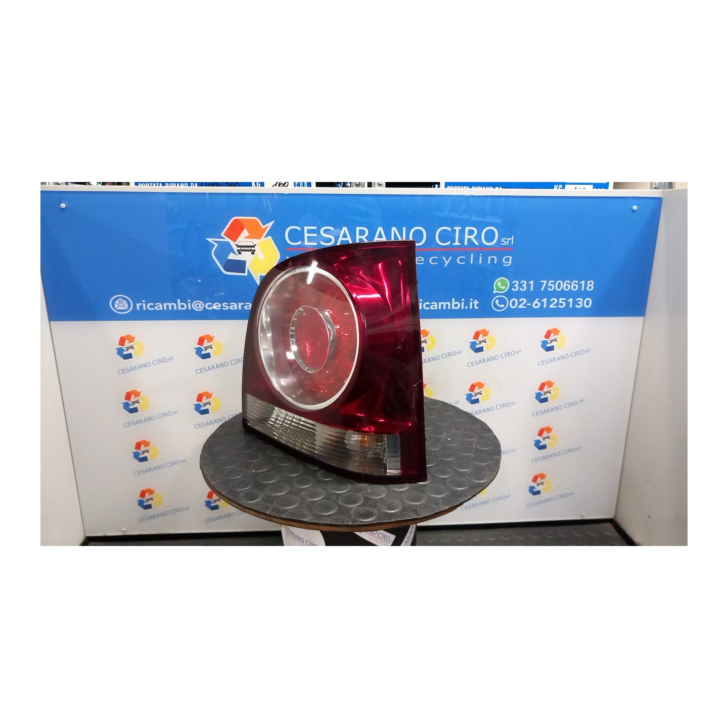 FANALE POST. DX. 015 VOLKSWAGEN POLO (9N) (04/05-) BME 6Q6945096AB