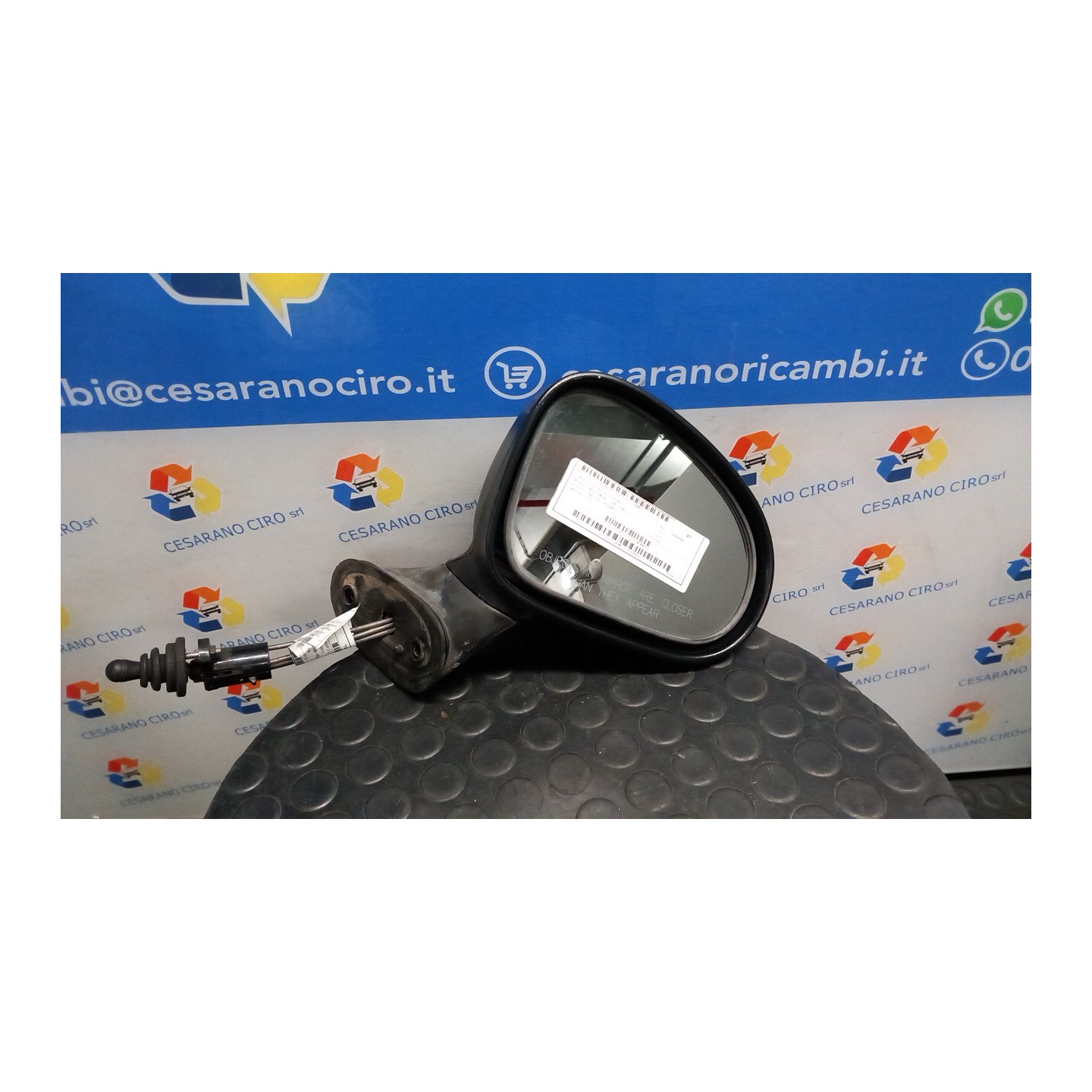 RETROVISORE EST. DX. 017 CHEVROLET (DAEWOO) MATIZ (M100) (12/00-02/06) B10S 96380522
