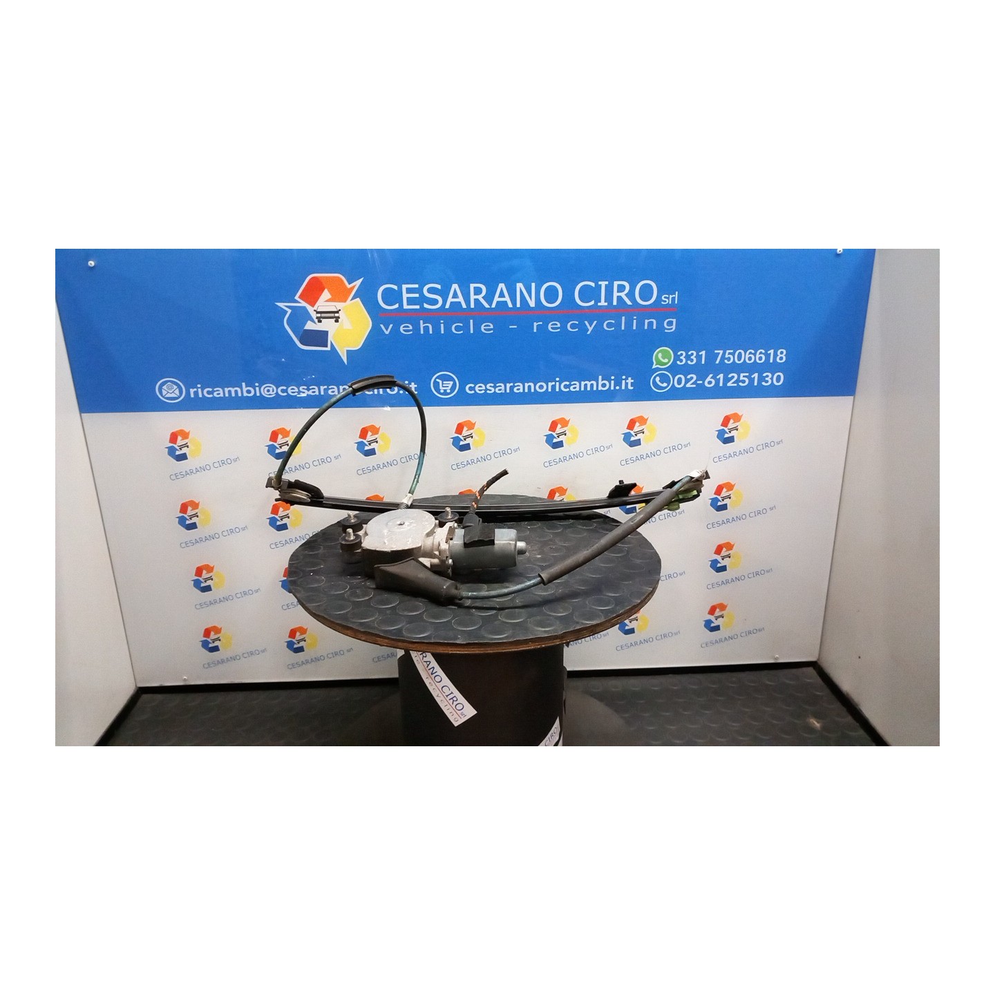 ALZACRISTALLO ELETTR. PORTA ANT. CON MOTORINO SX. 029 LANCIA Y (01/96-10/00) 176B2000 46778565