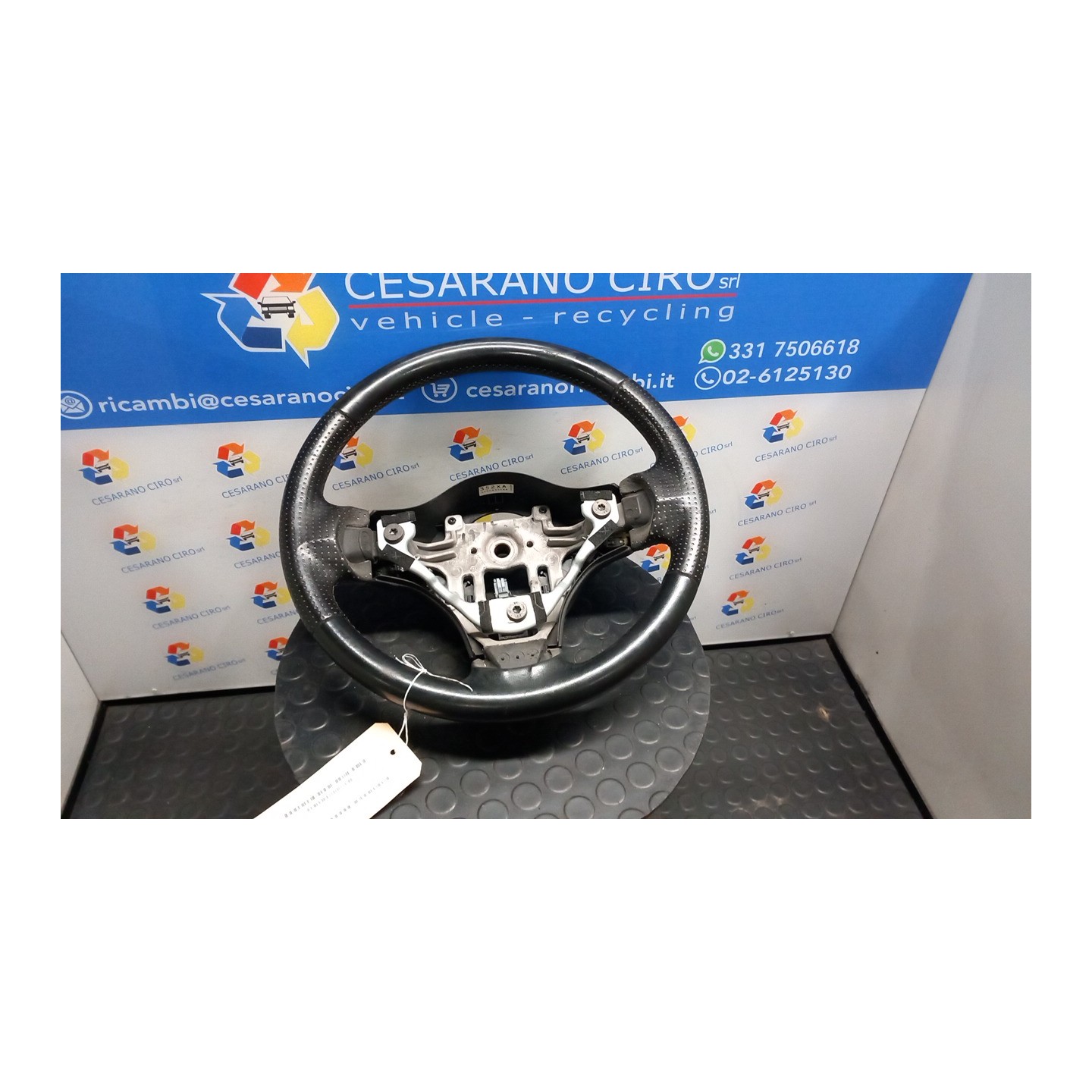 VOLANTE NERO 033 MITSUBISHI COLT (06/04-12/09) 135930 MR955201XA