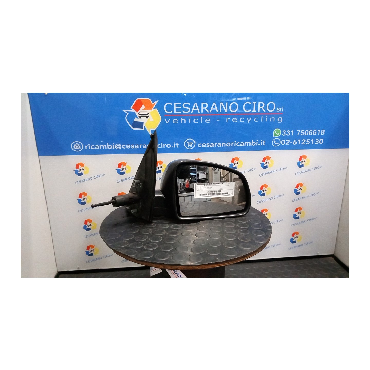 RETROVISORE EST. DX. 052 OPEL MERIVA (X03) (03/03-12/10) Z14XEP 13148951