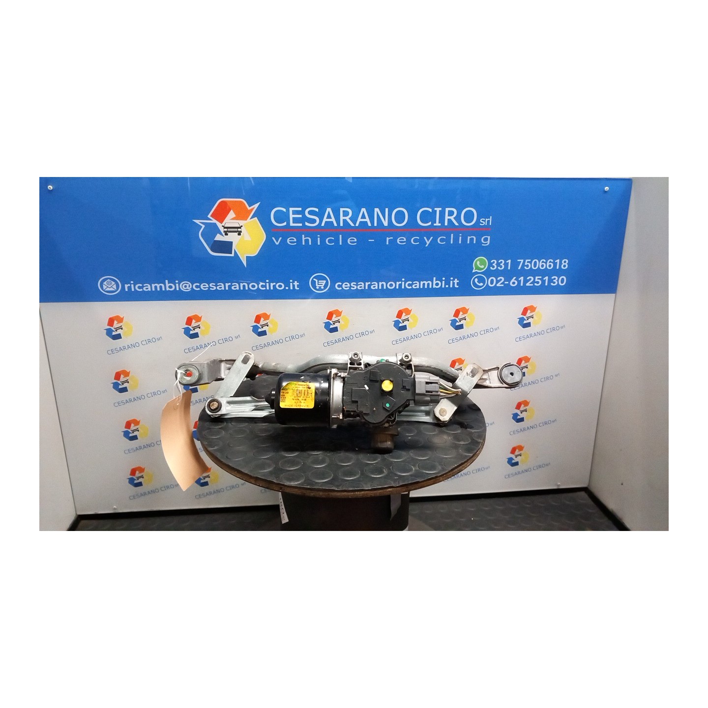 MECCANISMO TERGIPARABREZZA CON MOTORINO 020 RENAULT CLIO 4A SERIE (07/12-12/16) K9KC6 288008961R