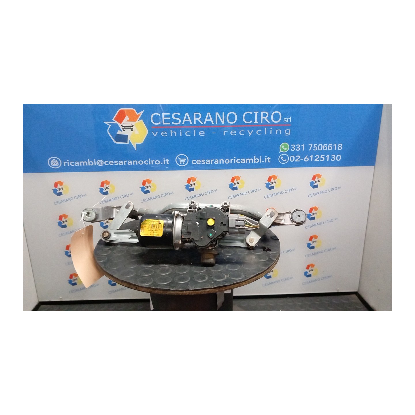 MECCANISMO TERGIPARABREZZA CON MOTORINO 020 RENAULT CLIO 4A SERIE (07/12-12/16) K9KC6 288008961R