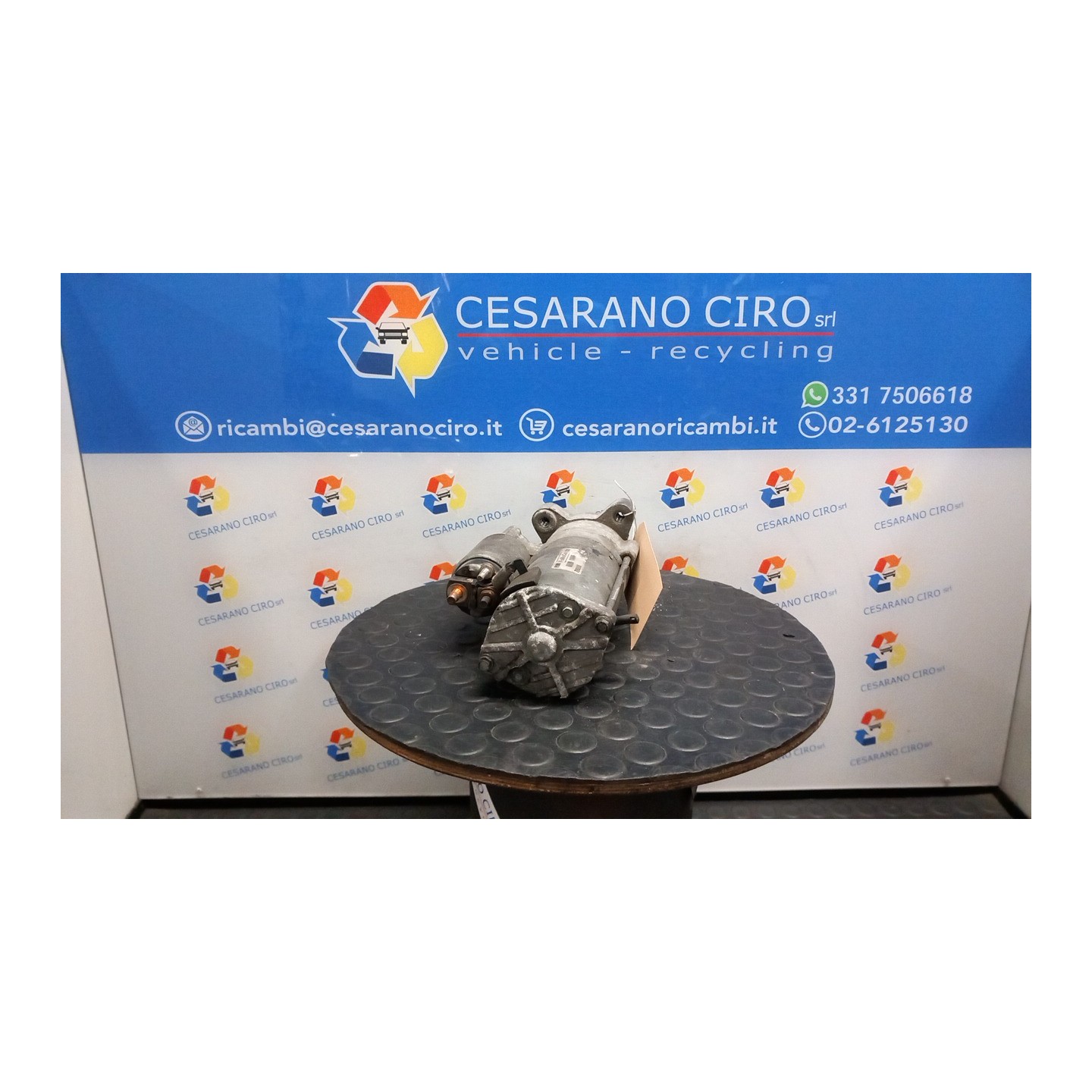 MOTORINO AVVIAMENTO ROTAZ. 2KW 039 VOLVO V50 (02/04-12/12) D4204T 8603409