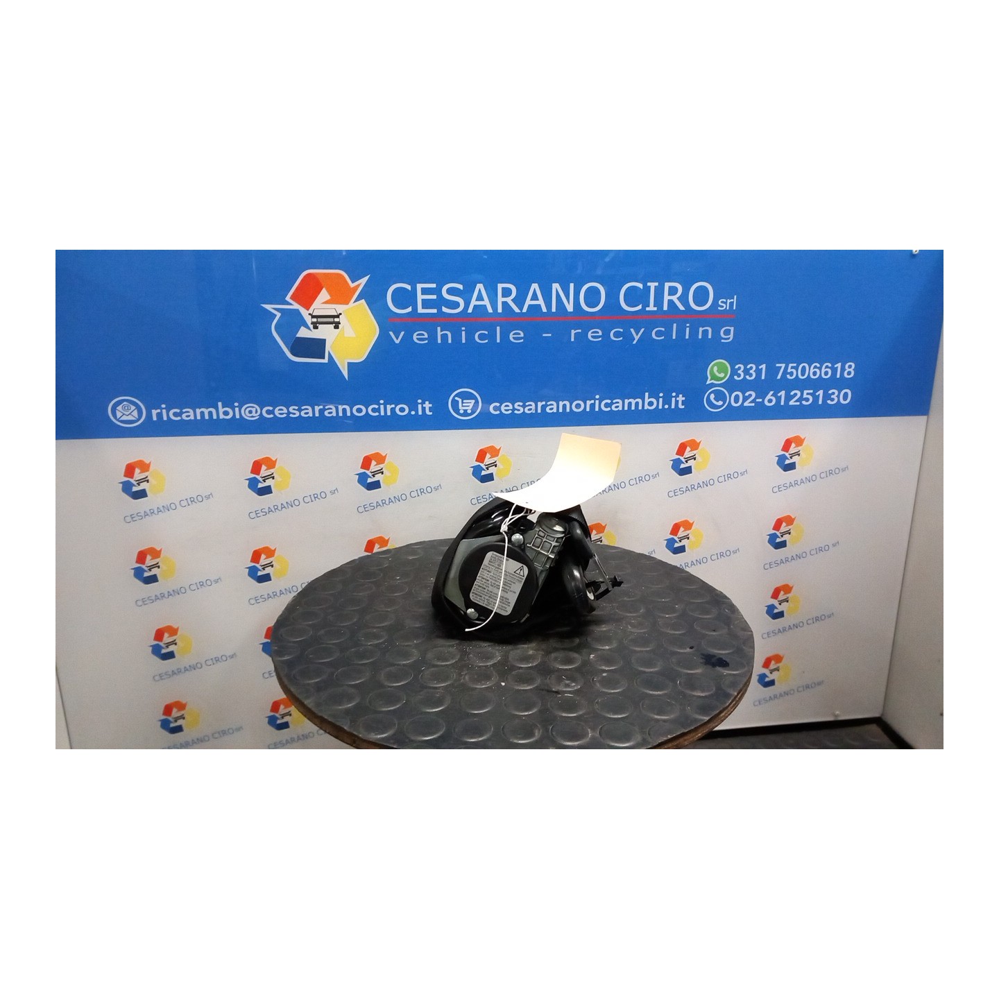 CINTURA DI SICUREZZA ANT. SX. 078 MERCEDES-BENZ CLASSE A (W/C169) (07/04-04/13 266920 A1698606985